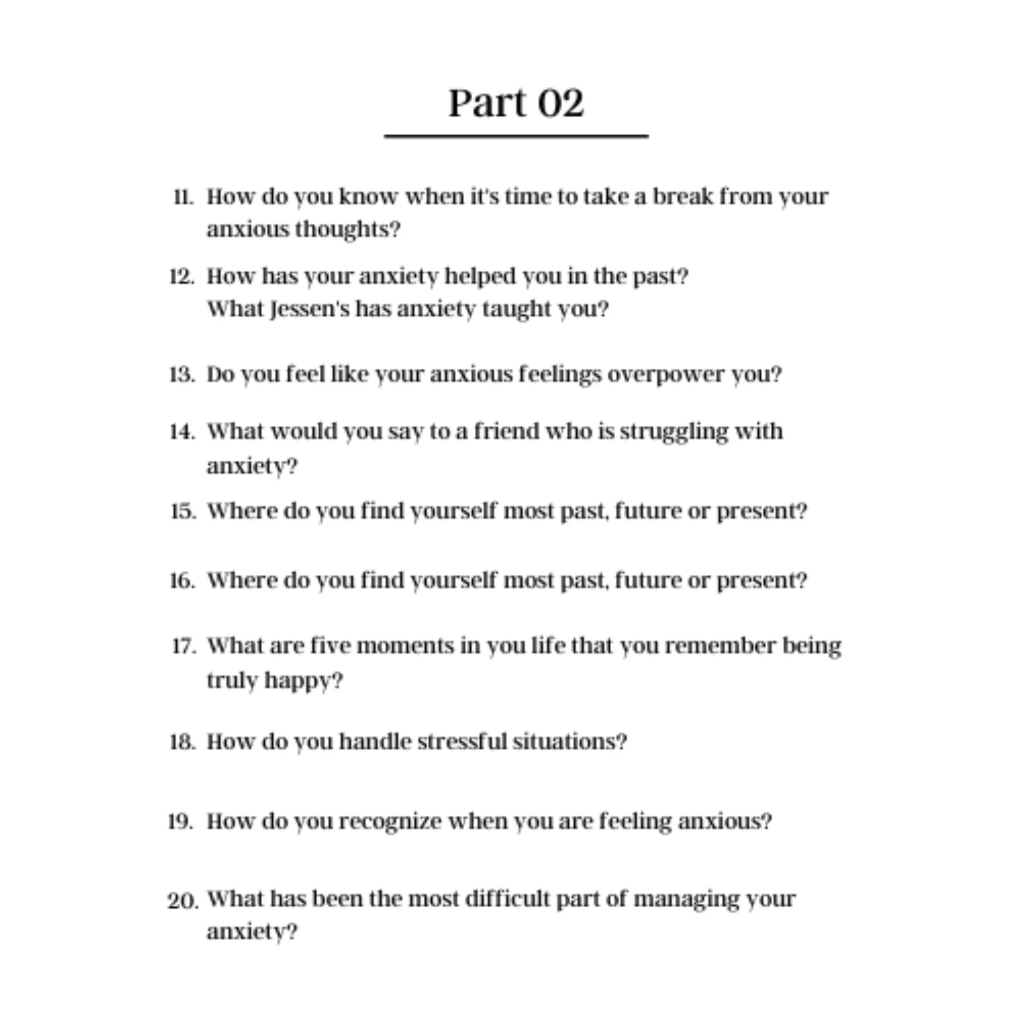 100 Deep Anxiety Prompts Bundle - Image 3