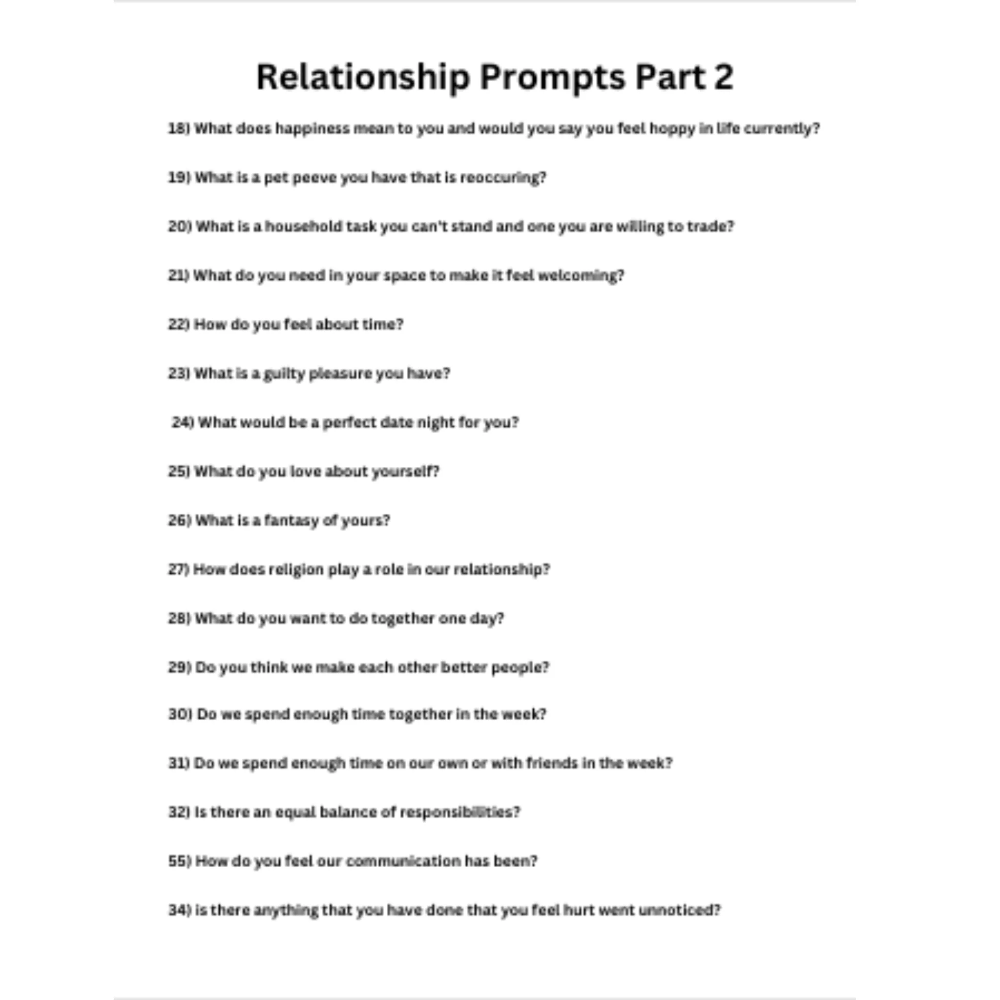 100 Relationship Prompts Bundle - Image 3