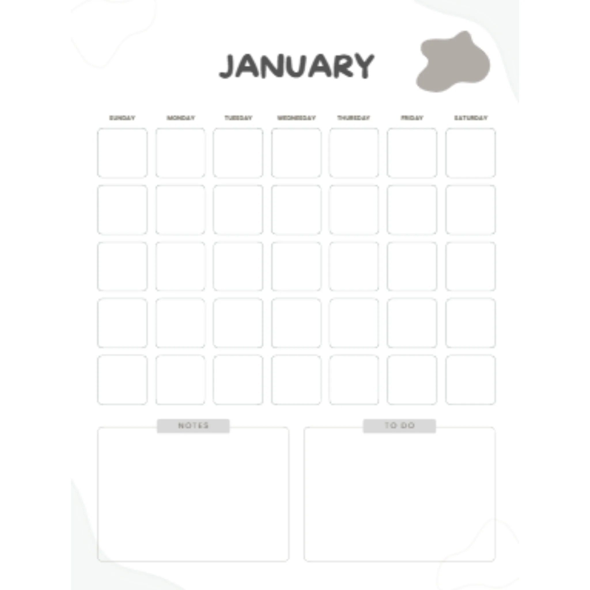 12 Monthly Calendar Bundle