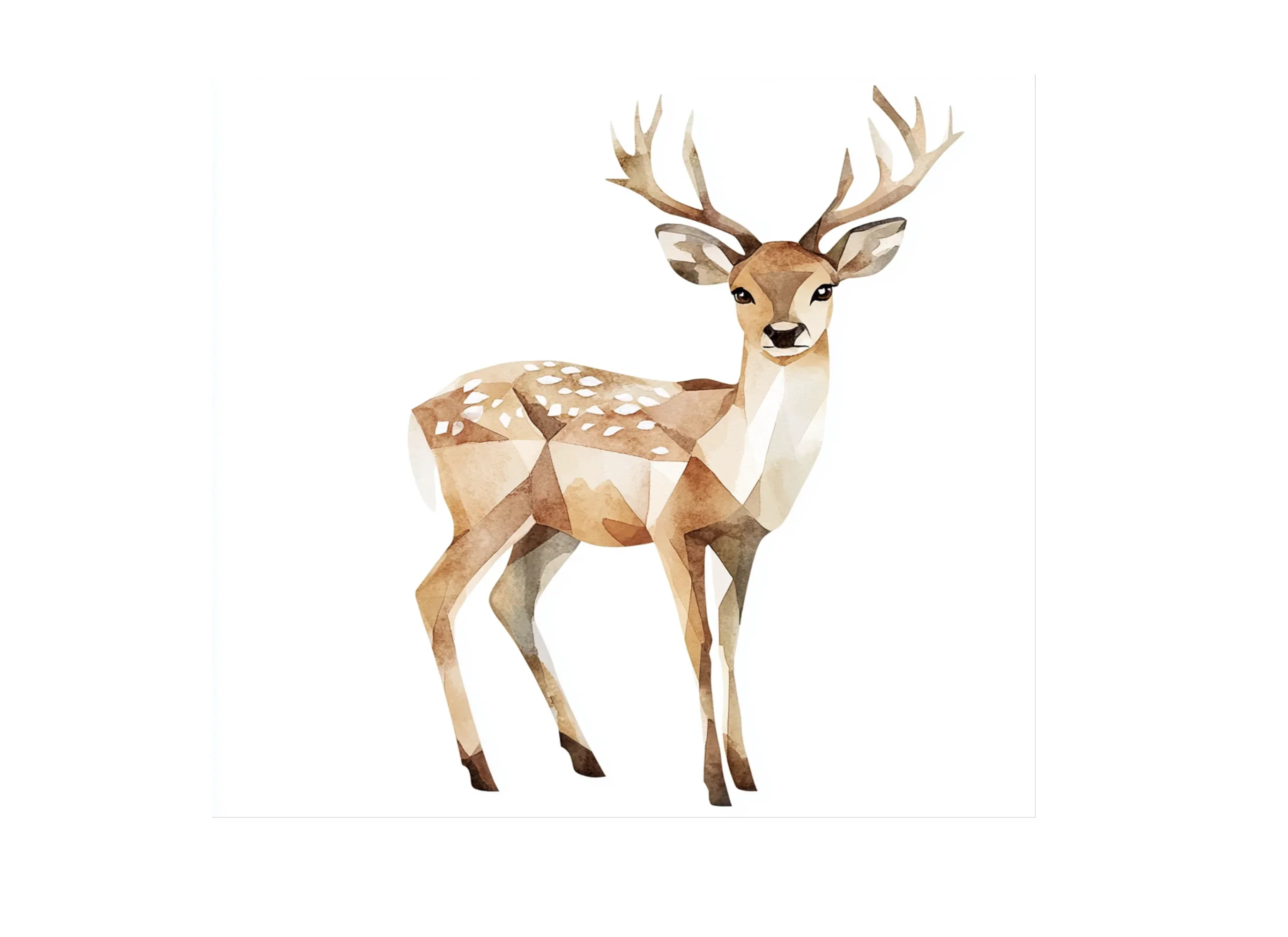 Abstract Deer Clipart Bundle - Image 3