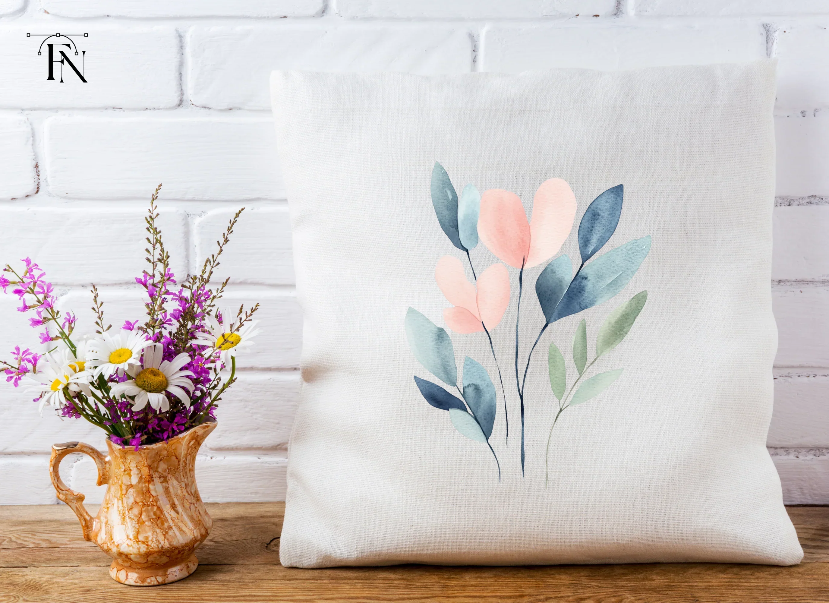 Abstract Floral Clipart Bundle - Image 6