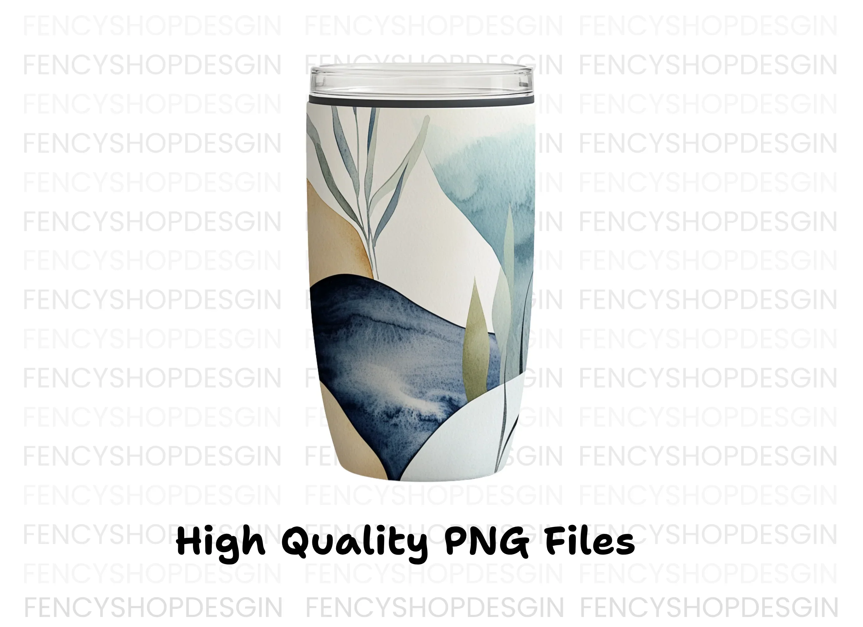 Abstract Tumbler Clipart Bundle - Image 3