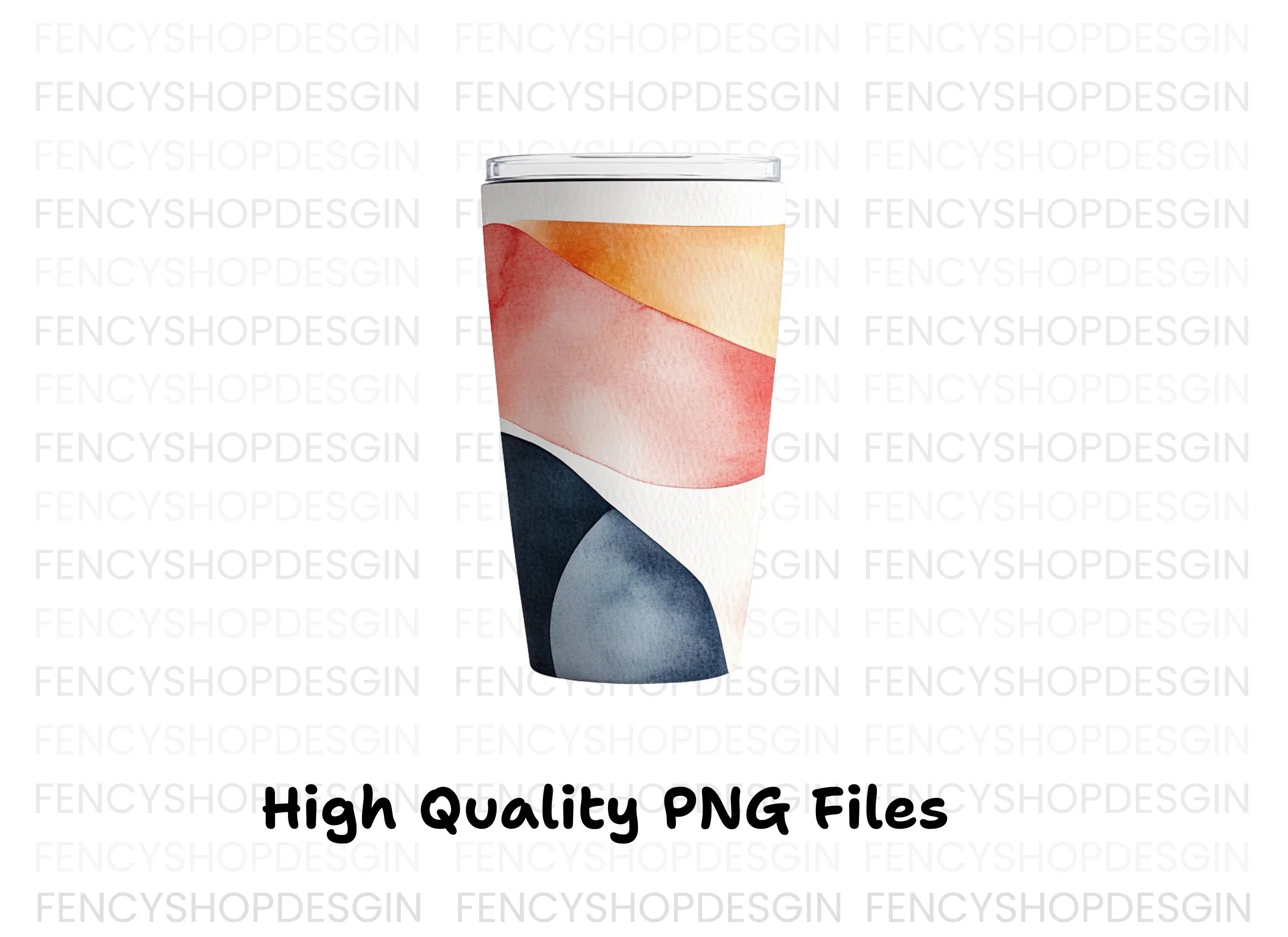 Abstract Tumbler Clipart Bundle - Image 3