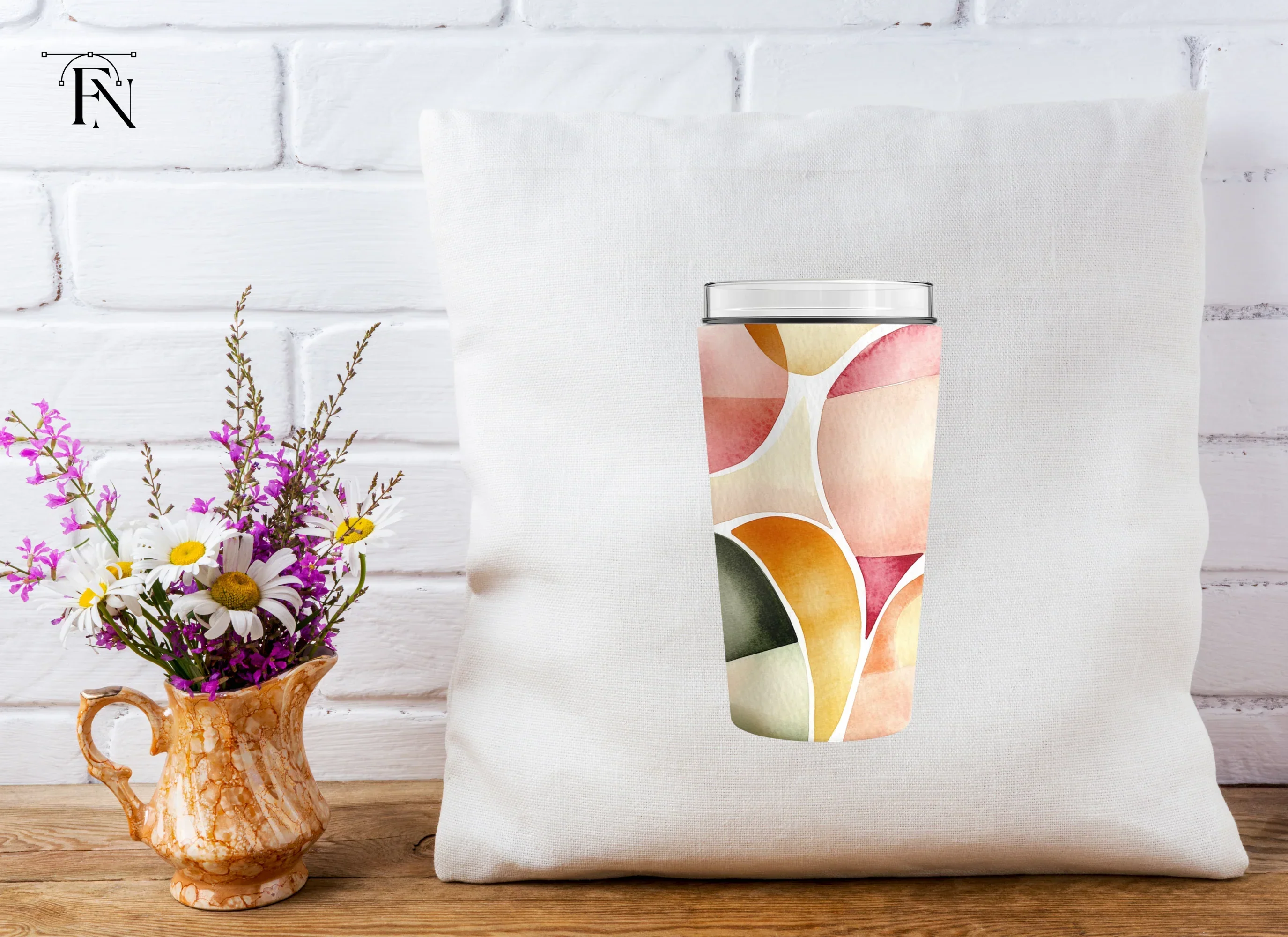 Abstract Tumbler Clipart Bundle - Image 2