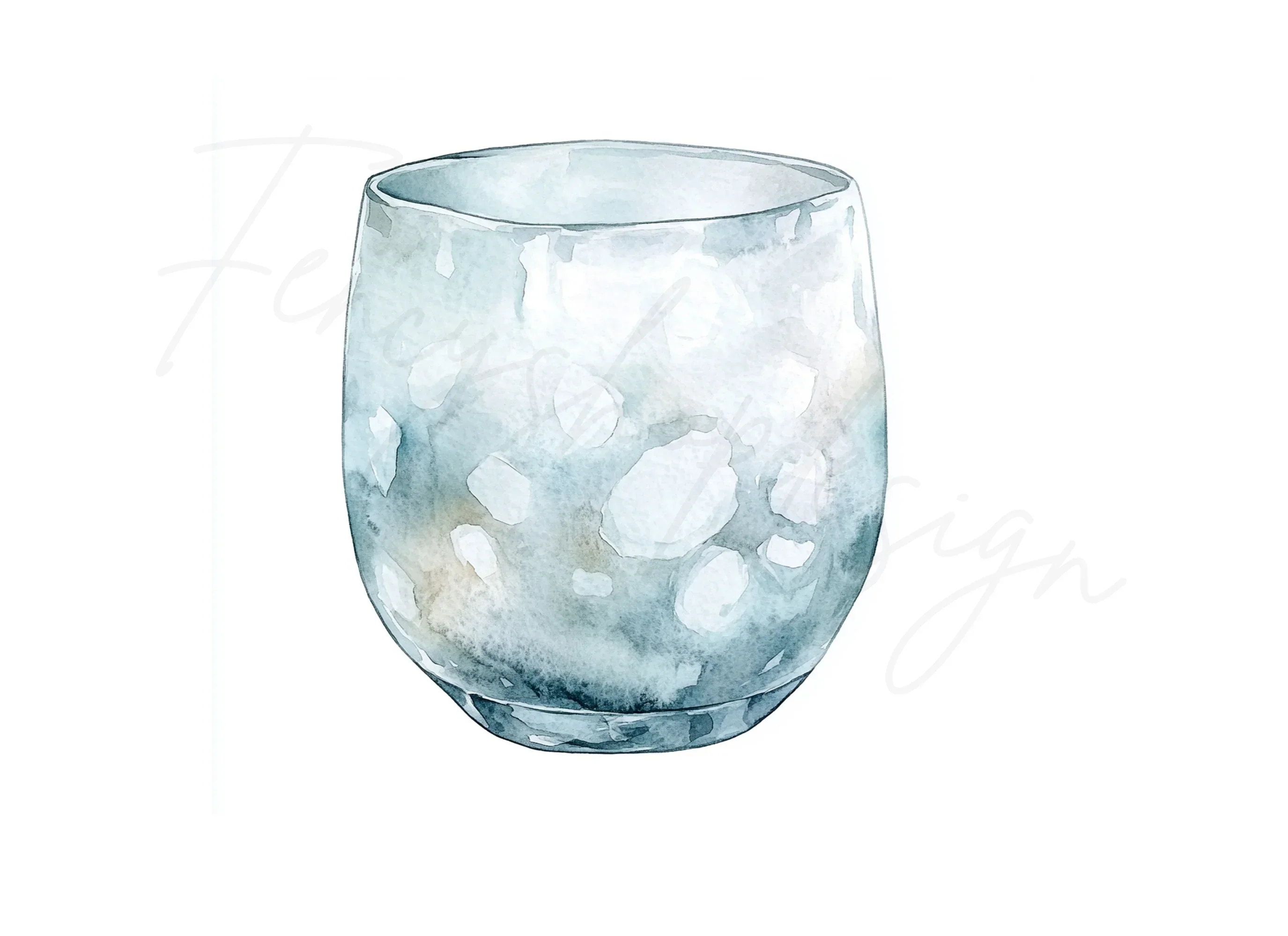 Abstract Winter Textures Clipart Bundle - Image 2
