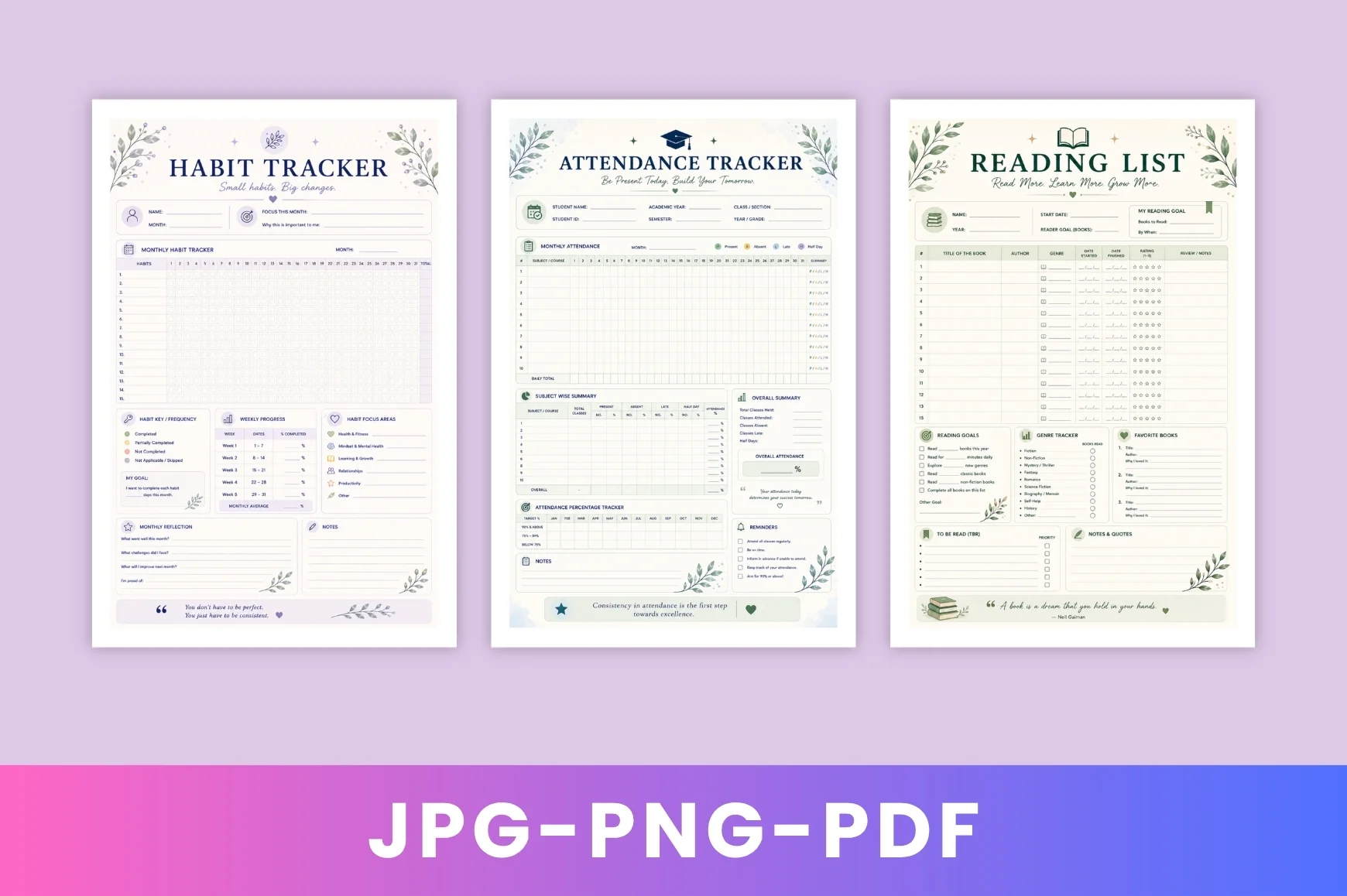 Academic Success For Students Planner - Image 2