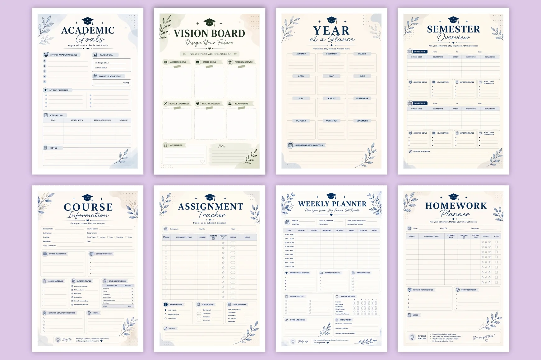 Academic Success For Students Planner - Image 4