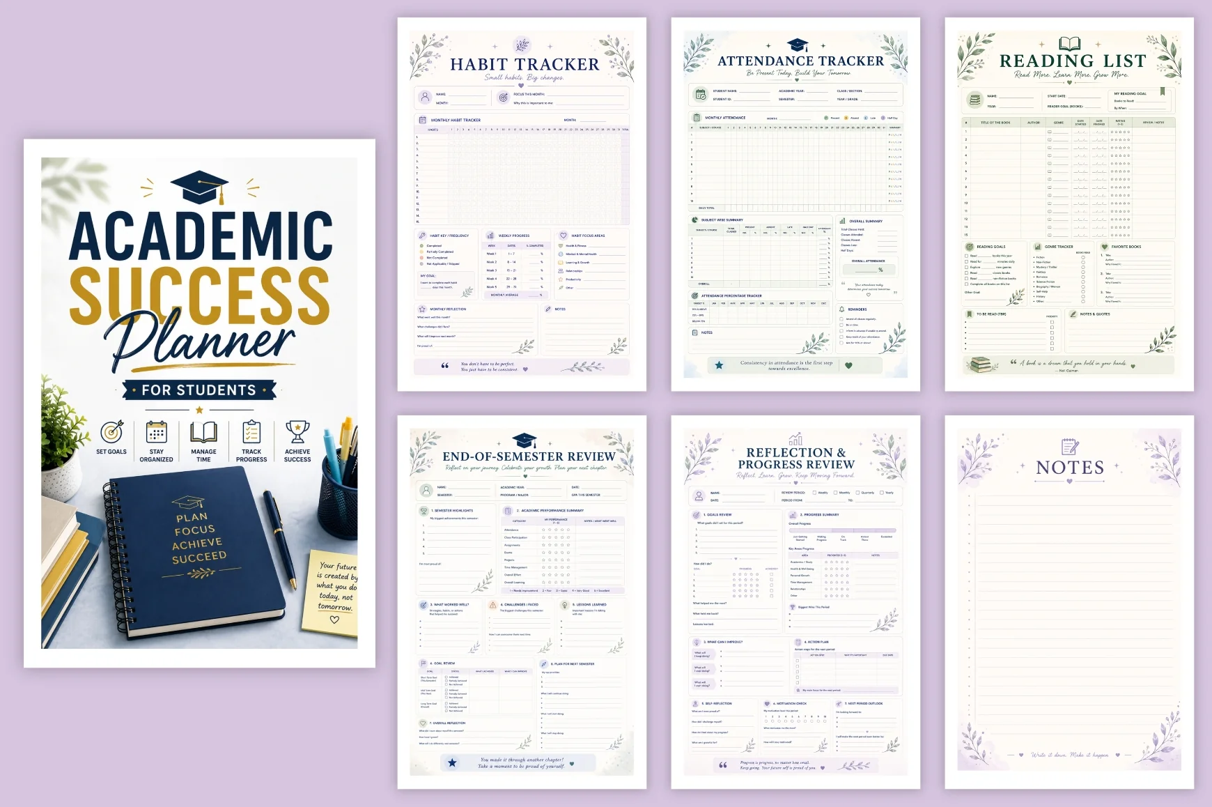 Academic Success For Students Planner - Image 5