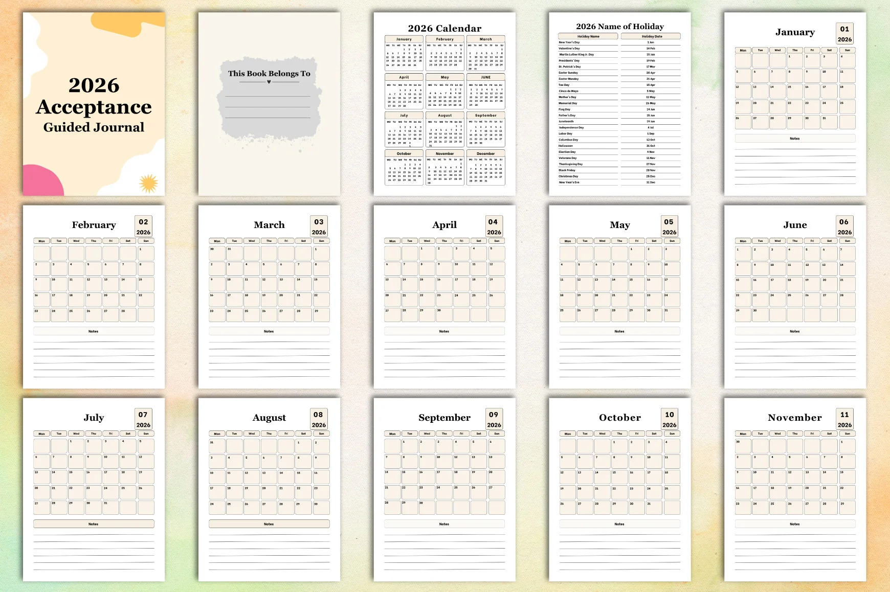 Acceptance Guided Journal for Personal Growth - Image 2