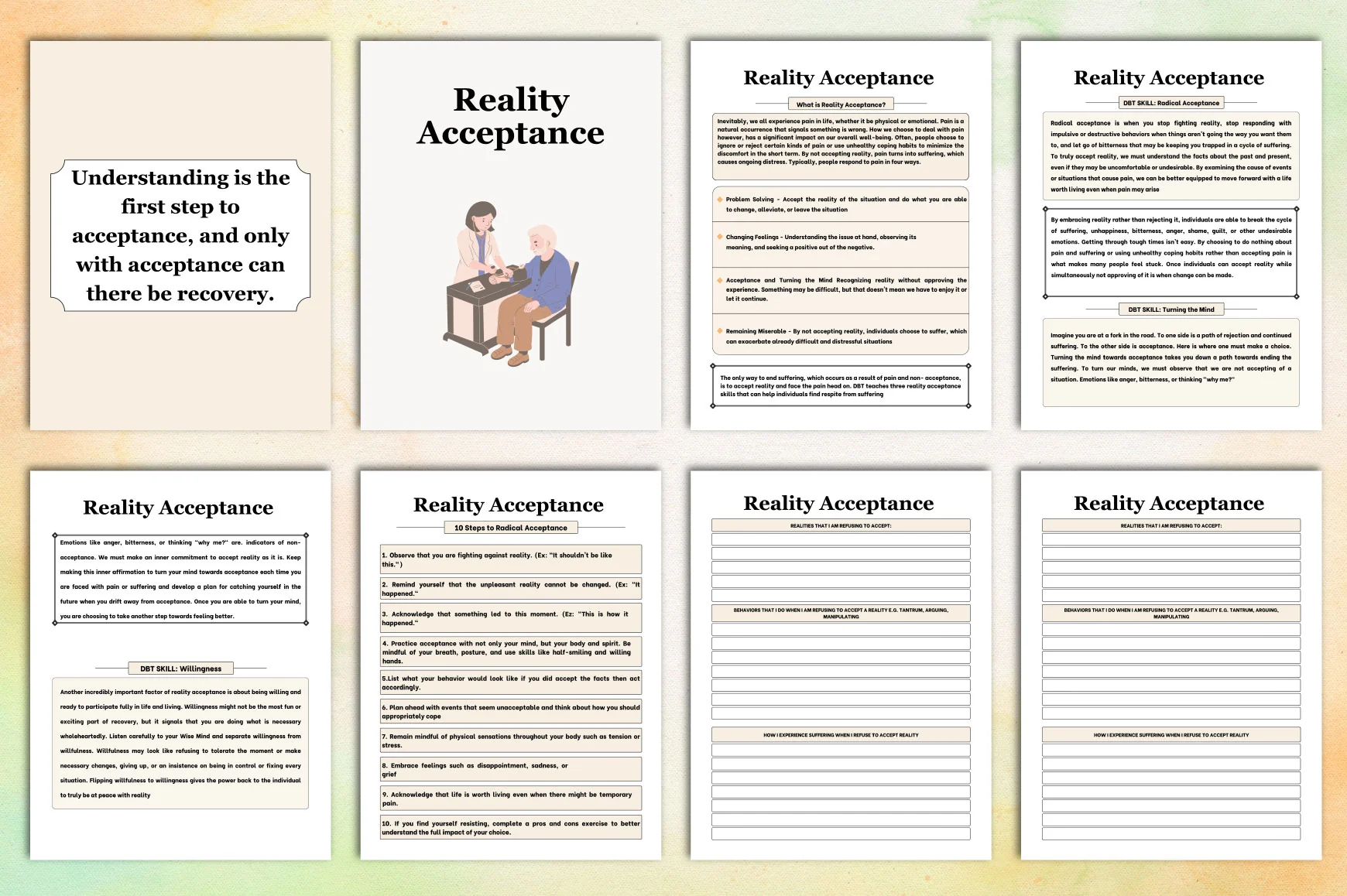 Acceptance Guided Journal for Personal Growth - Image 3