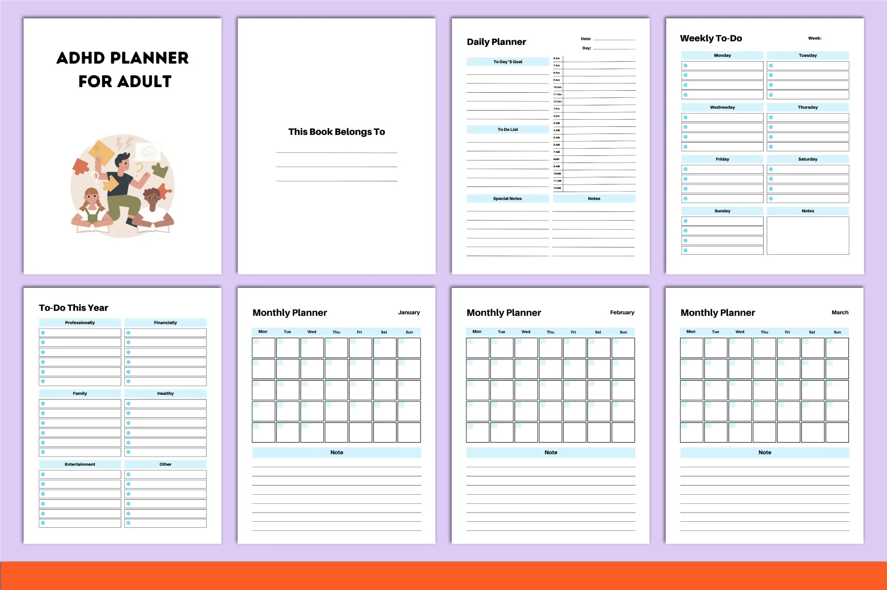 ADHD Adult Planner - Image 2