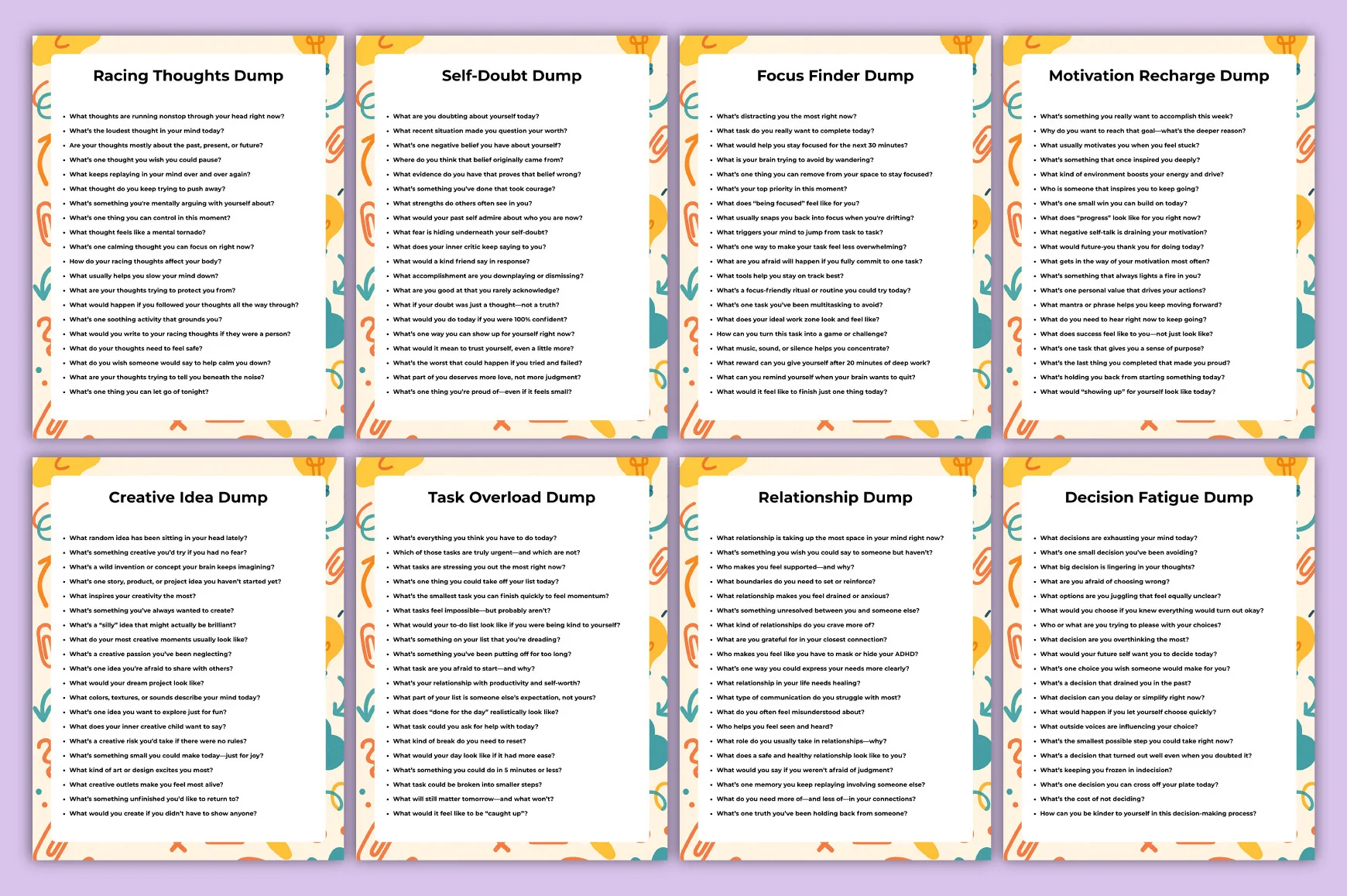 ADHD Brain Dump Prompts for Better Focus - Image 3