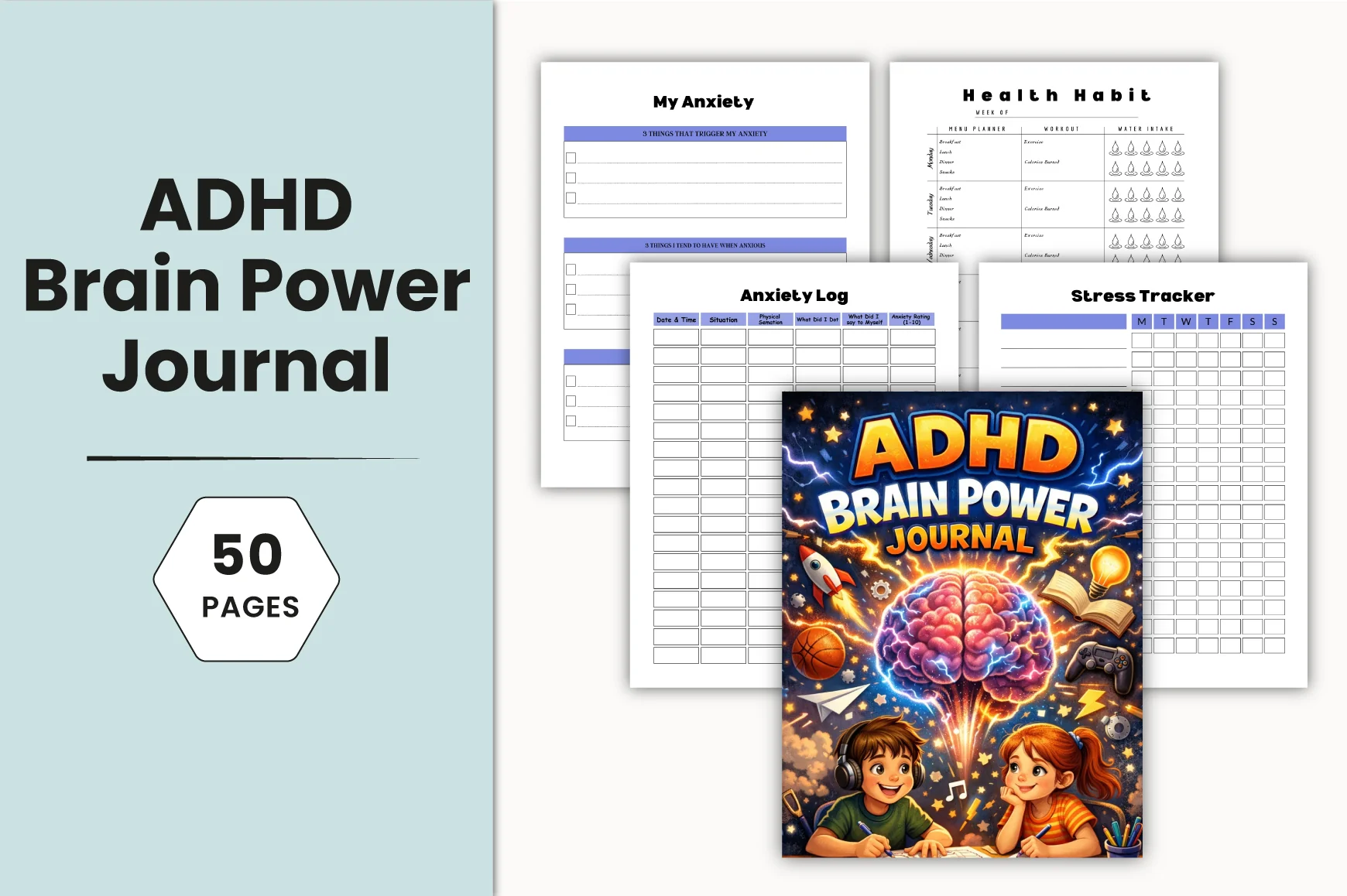 ADHD Brain Power Journal