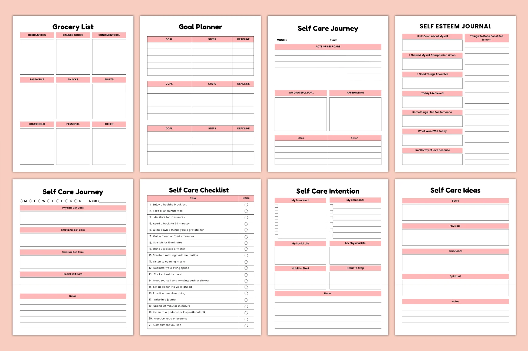 Adhd Care Routine Journal - Image 3