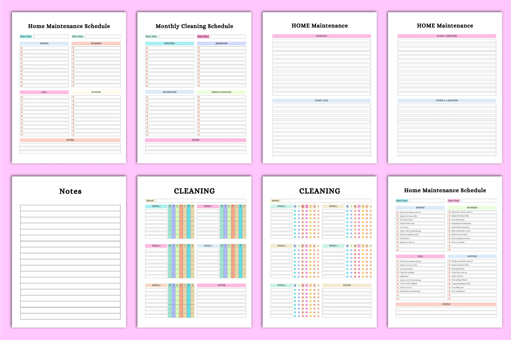 ADHD Cleaning Planner for Effective Organization - Image 2