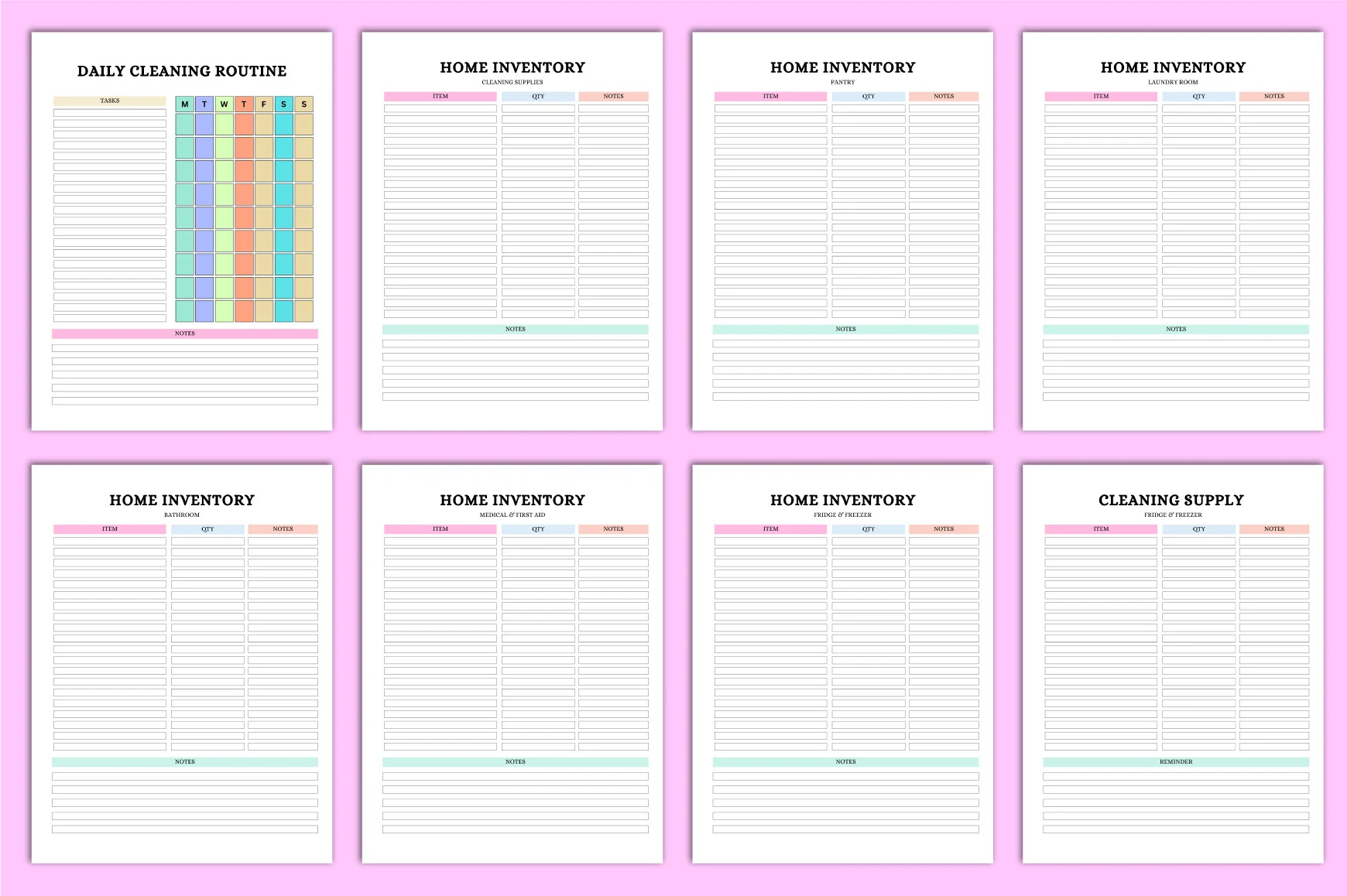 ADHD Cleaning Planner for Effective Organization - Image 3