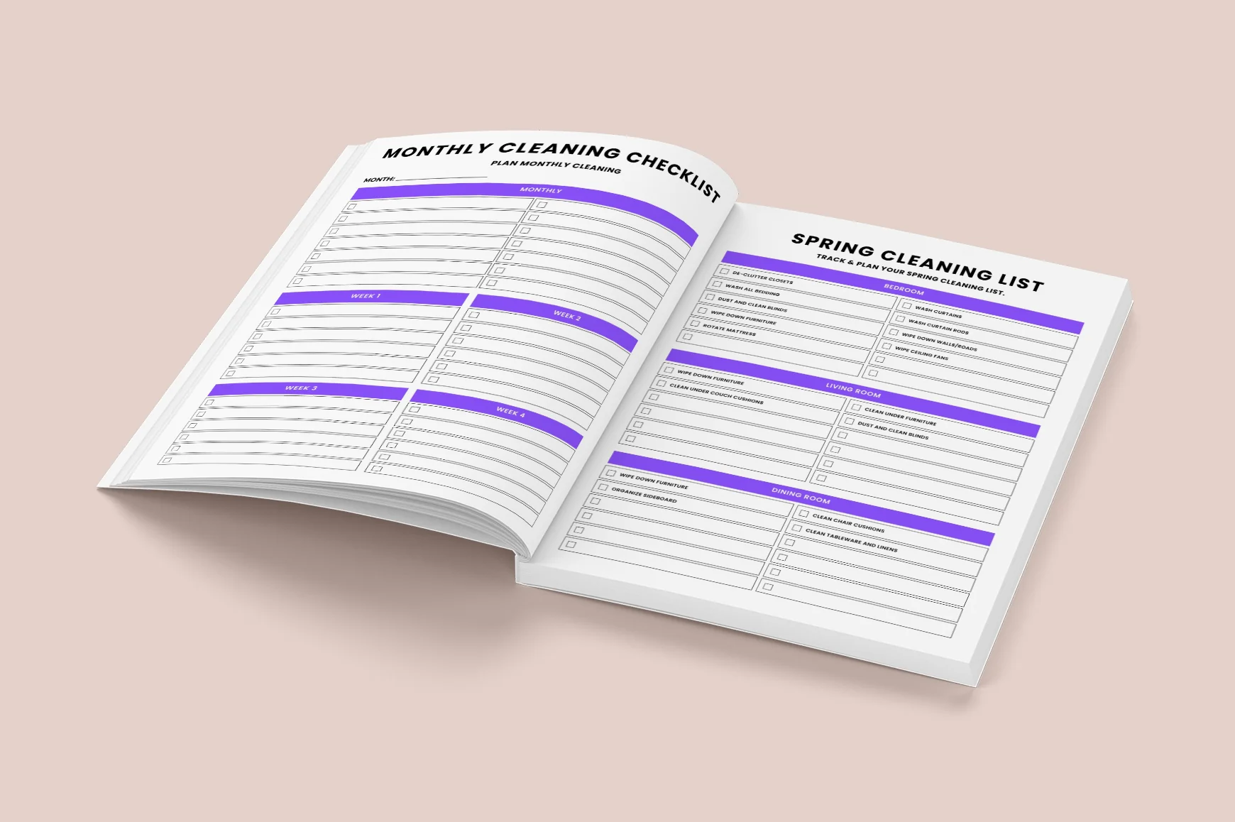 ADHD Cleaning Planner for Effective Organization - Image 3