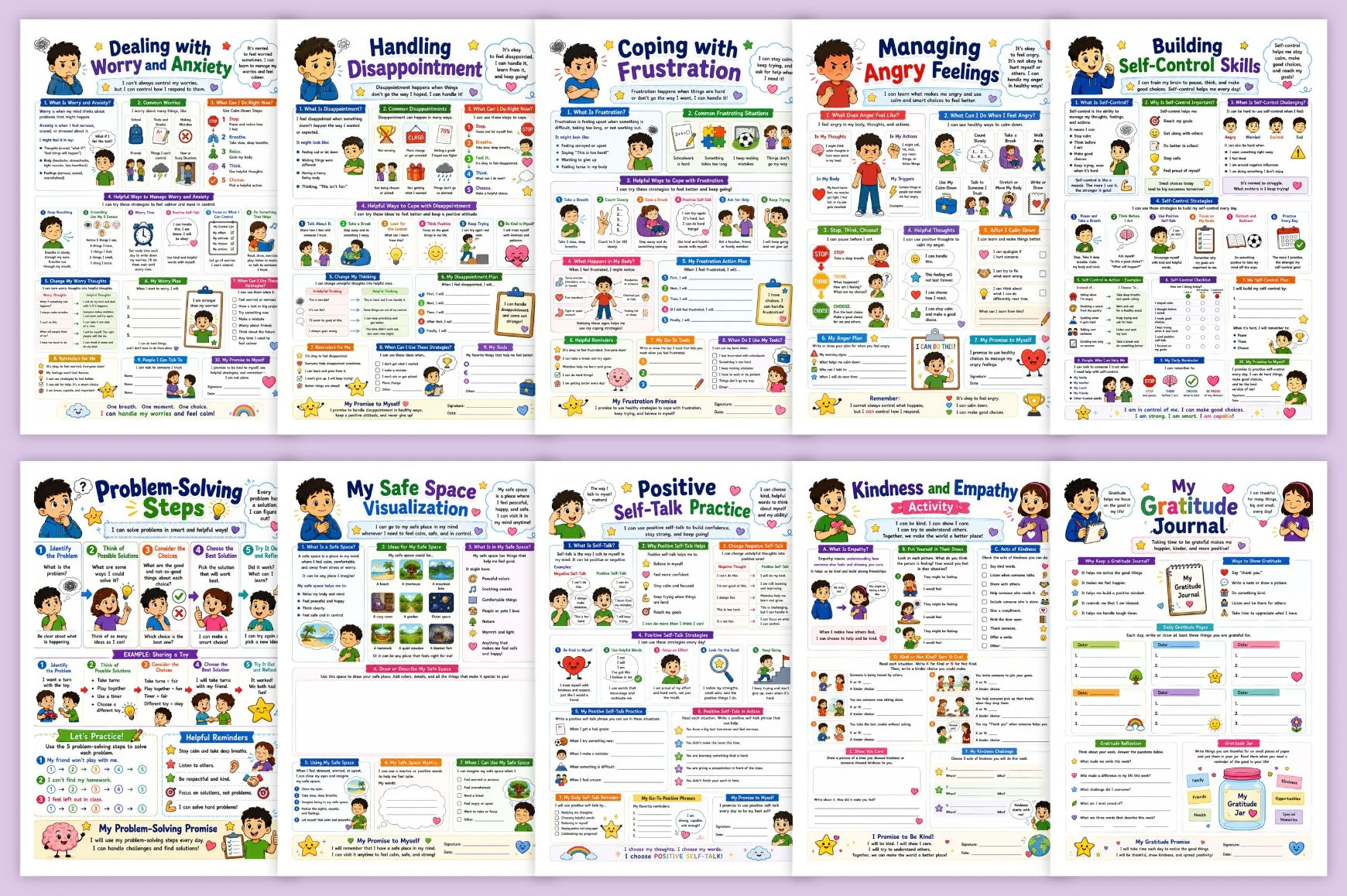 Adhd Emotional Regulation For Kids Workbook - Image 3