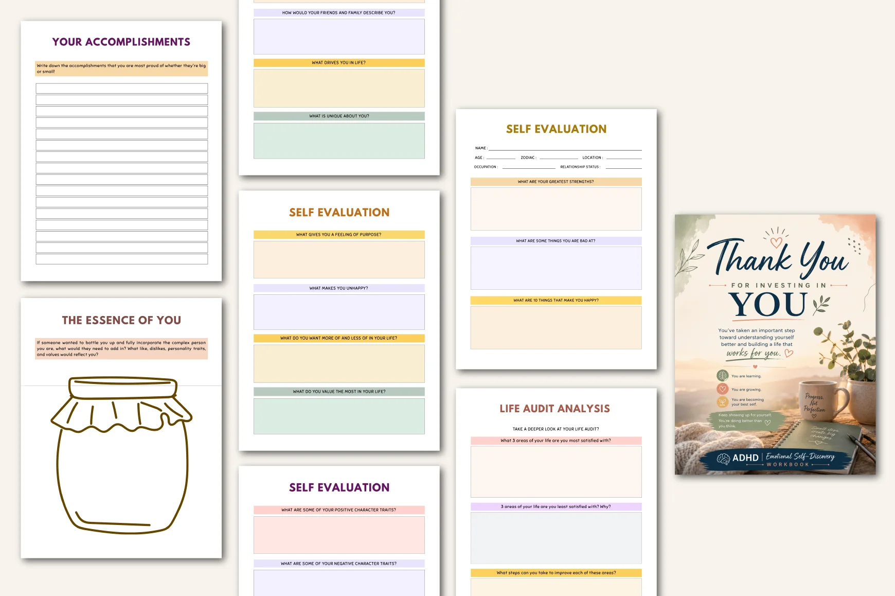 Adhd Emotional Self Discovery Workbook - Image 9