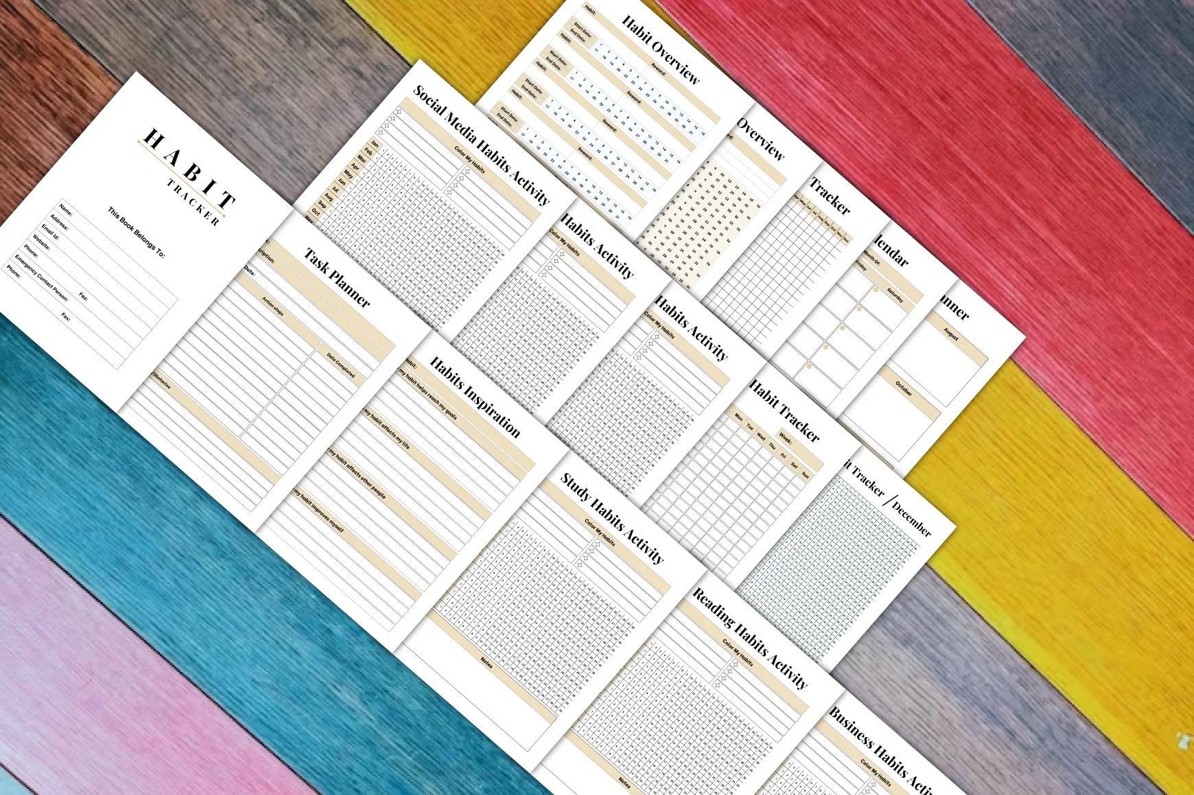 ADHD Habit Planner for Effective Organization - Image 2