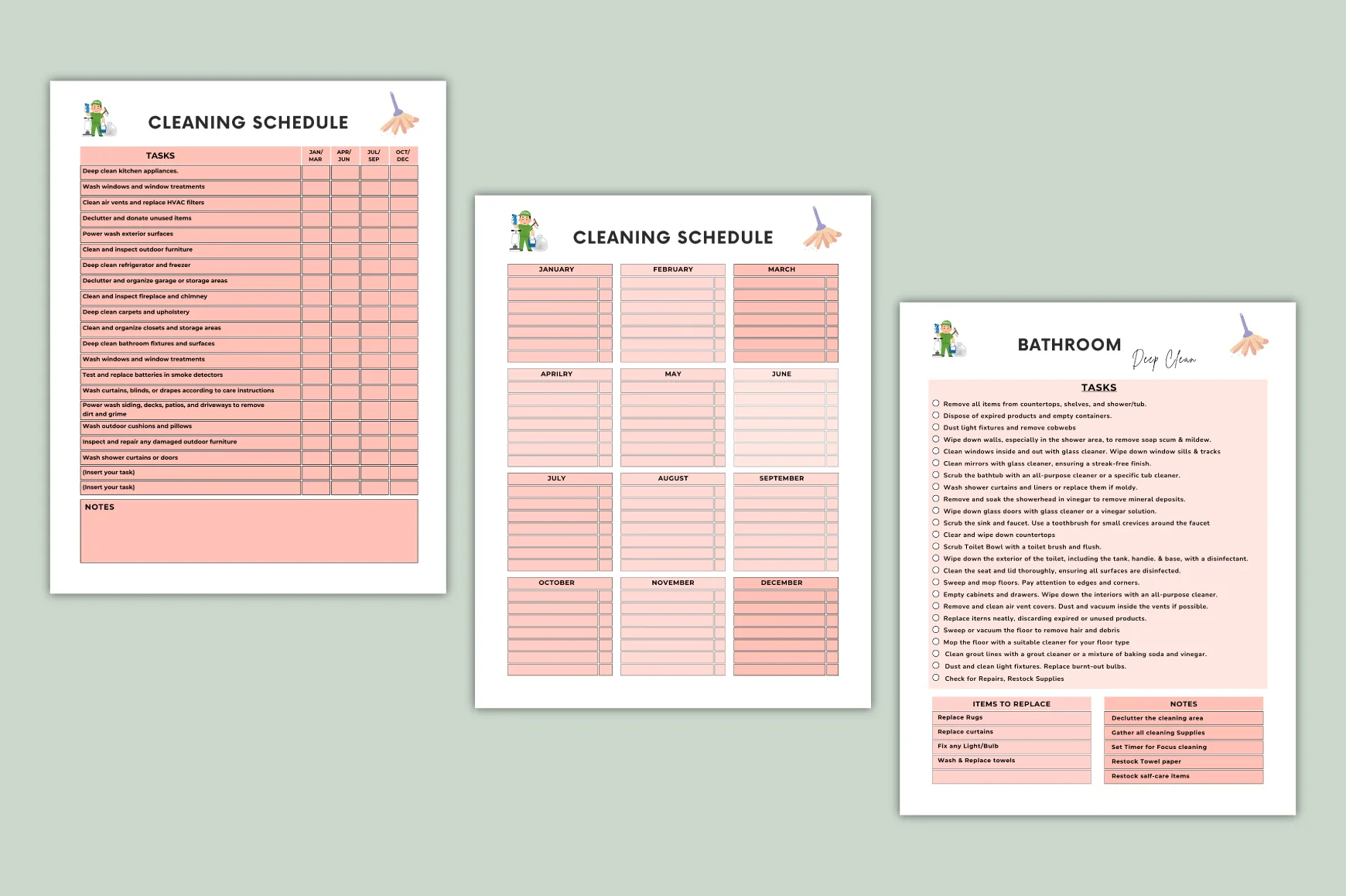 ADHD Home Cleaning Planner - Image 2