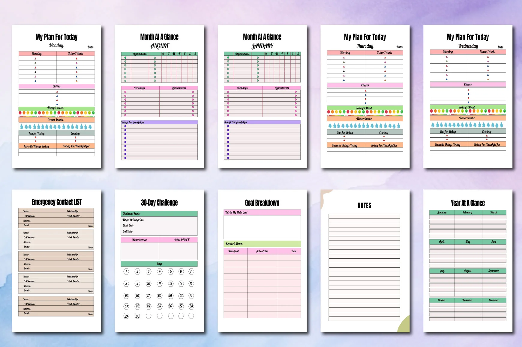 ADHD Kids Planner - Image 2