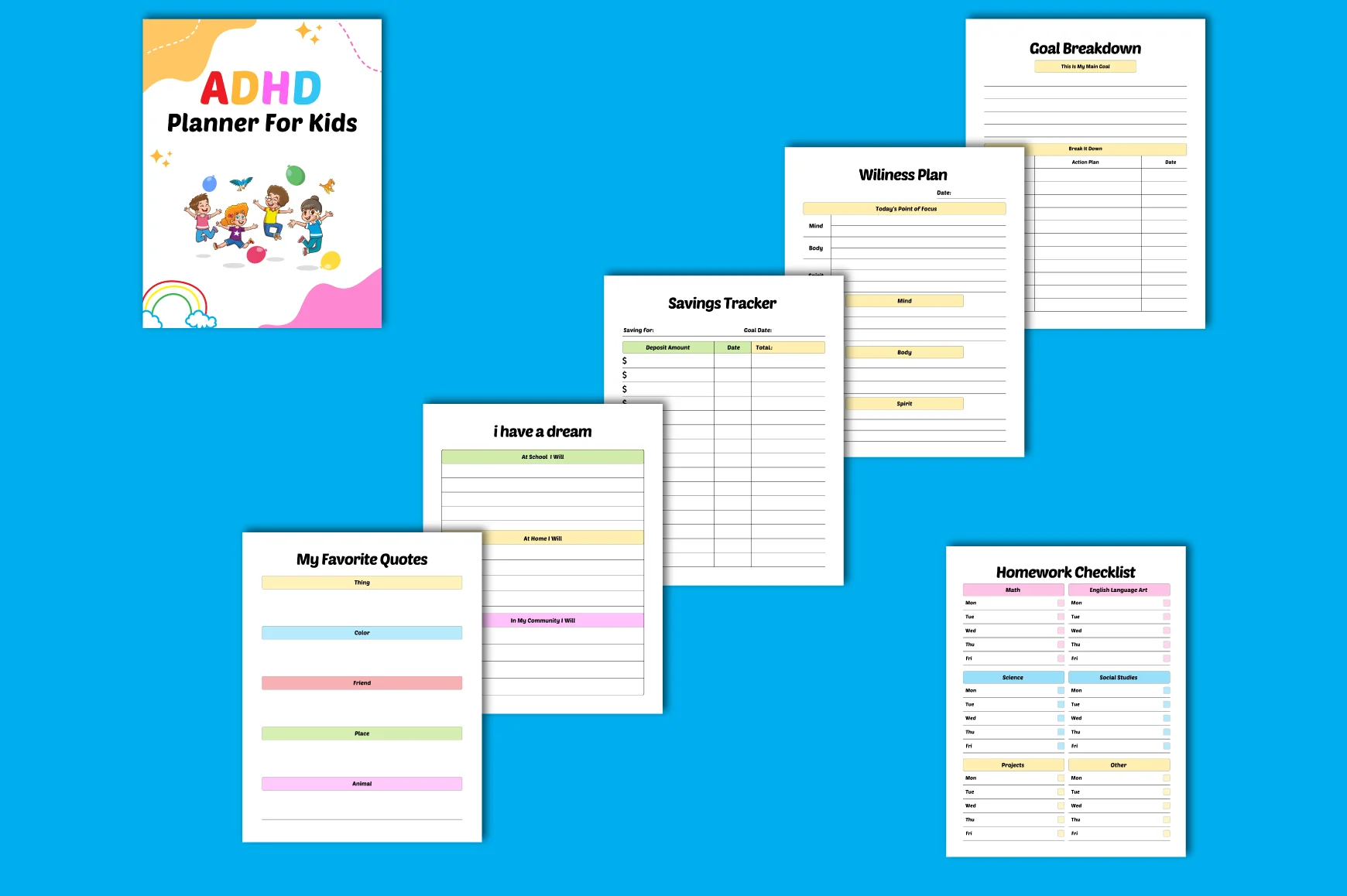 ADHD Planner for Kids - Image 3
