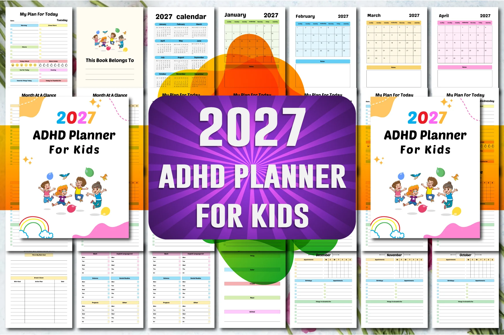 ADHD Planner for Kids