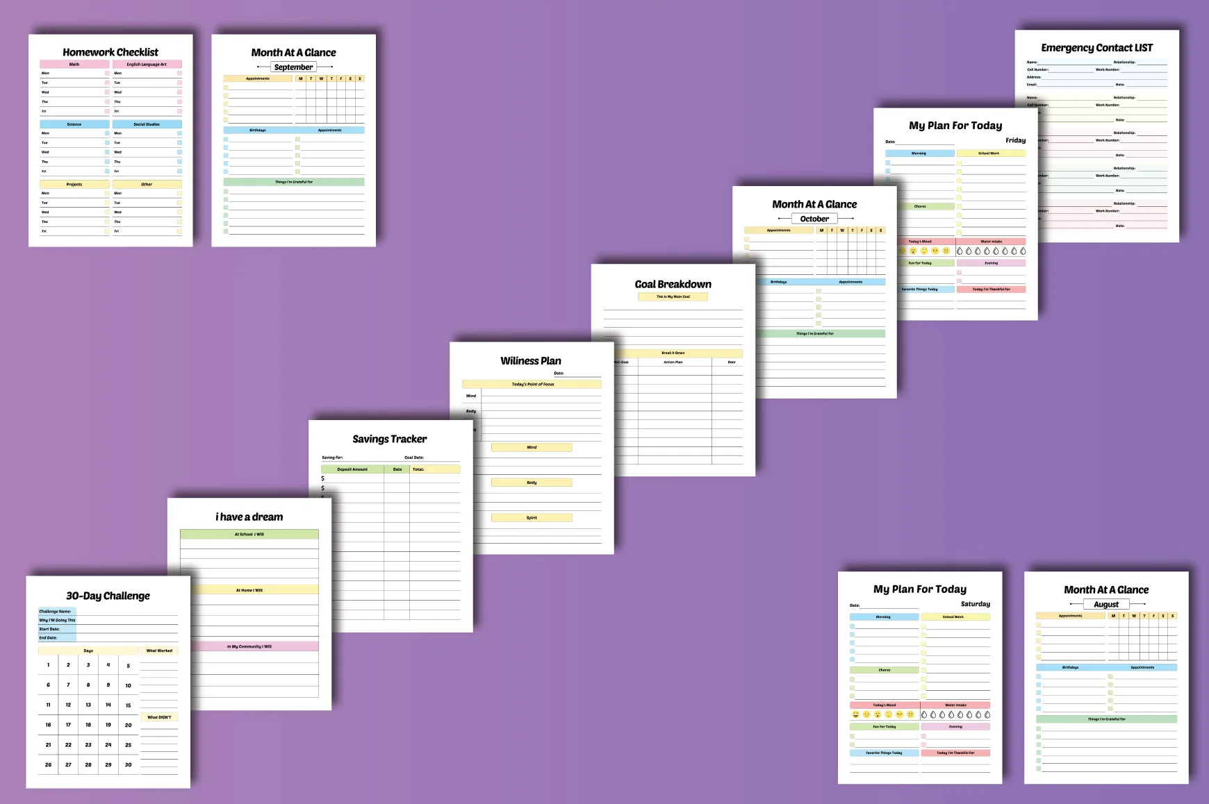 ADHD Planner for Kids - Image 2