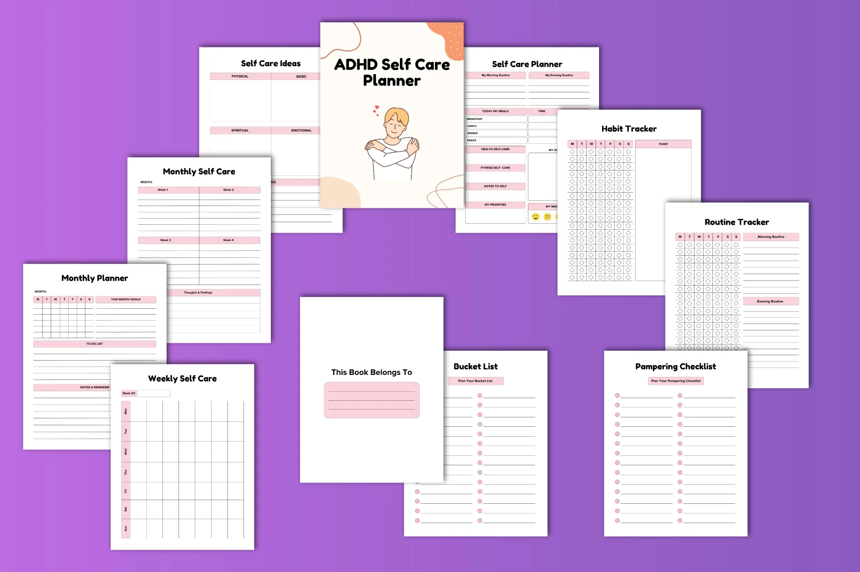 ADHD Self-Care Planner - Image 2