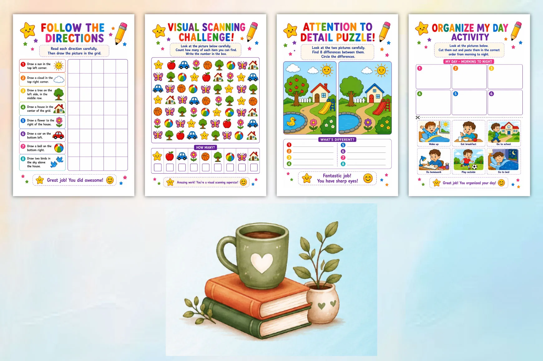 Adhd Skills Activities Workbook - Image 4
