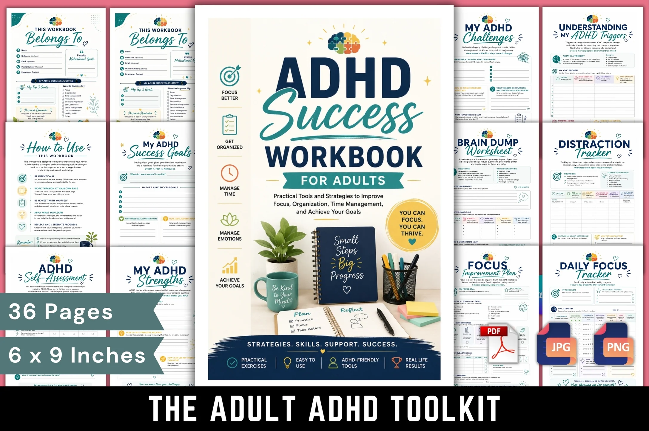 Adhd Success For Adults Workbook