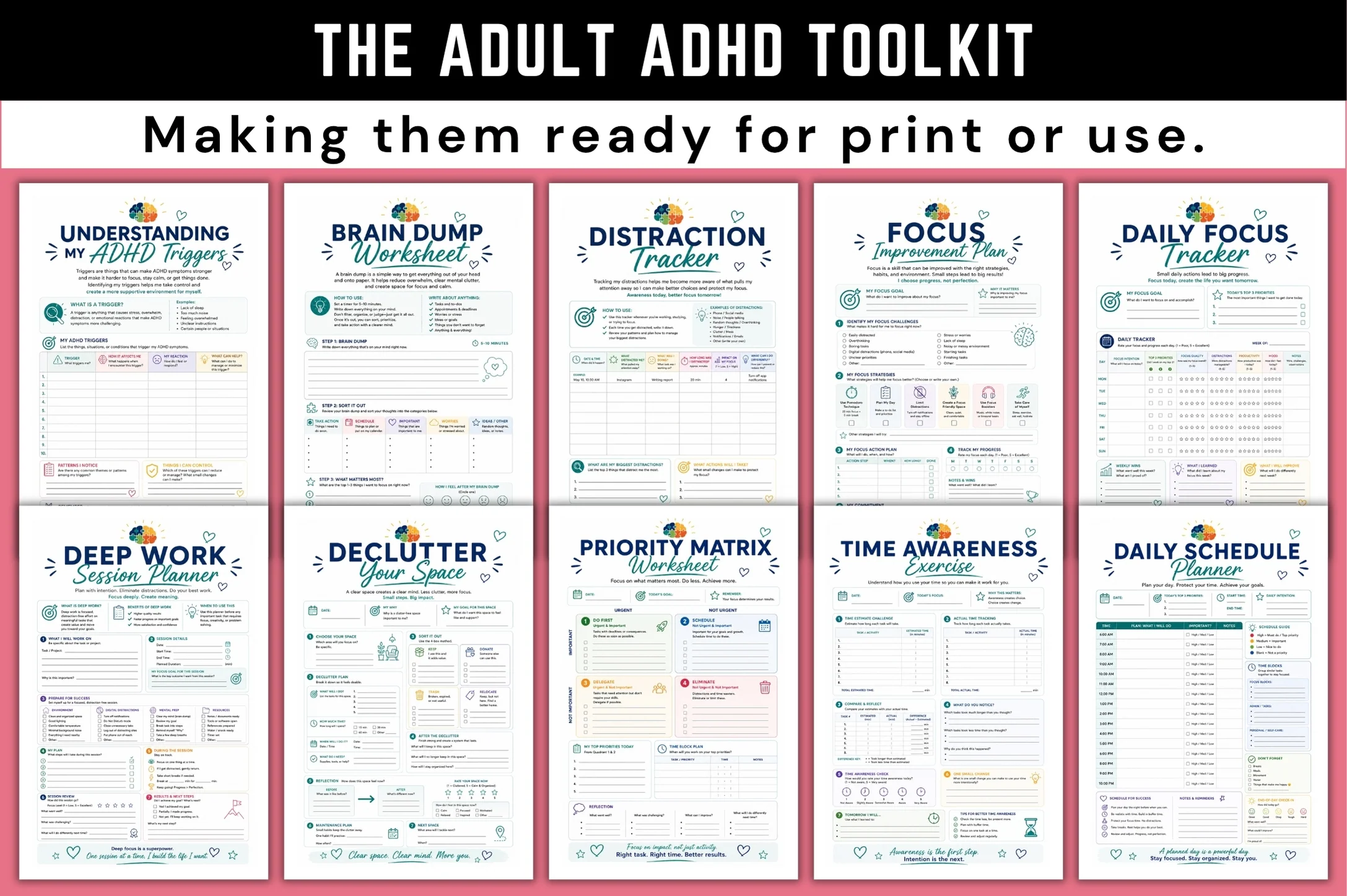 Adhd Success For Adults Workbook - Image 2