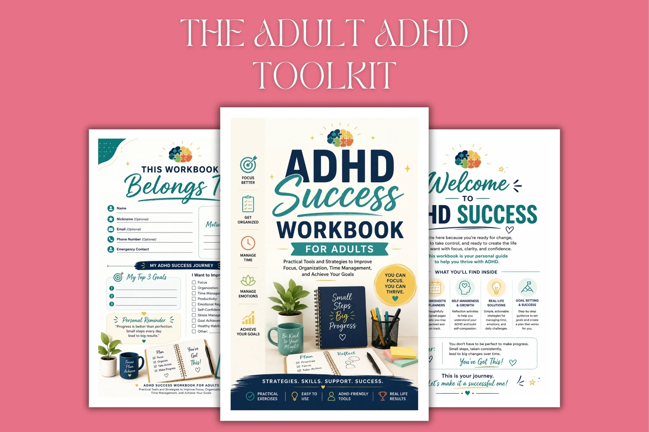 Adhd Success For Adults Workbook - Image 3