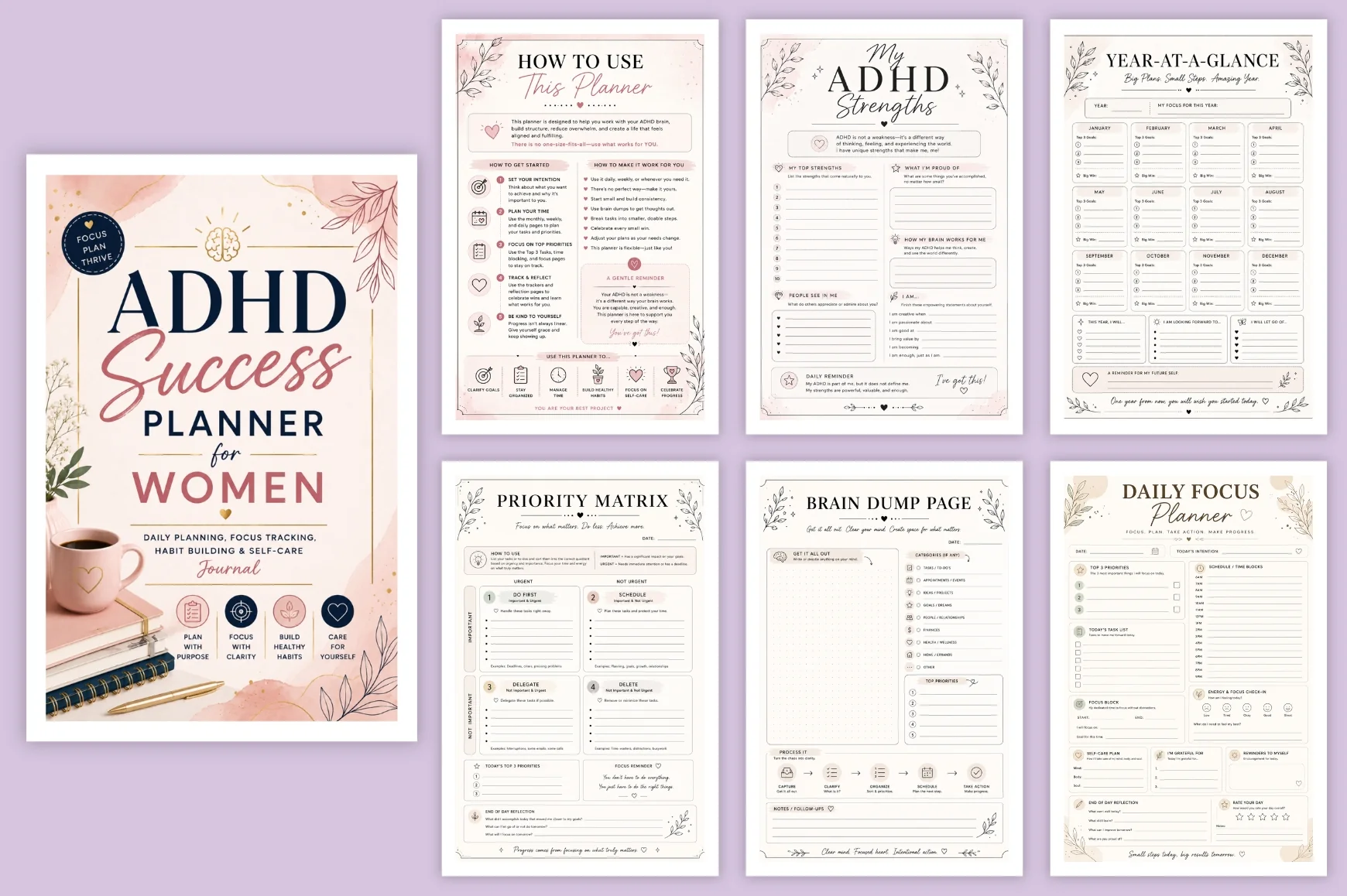 Adhd Success For Women Planner - Image 5