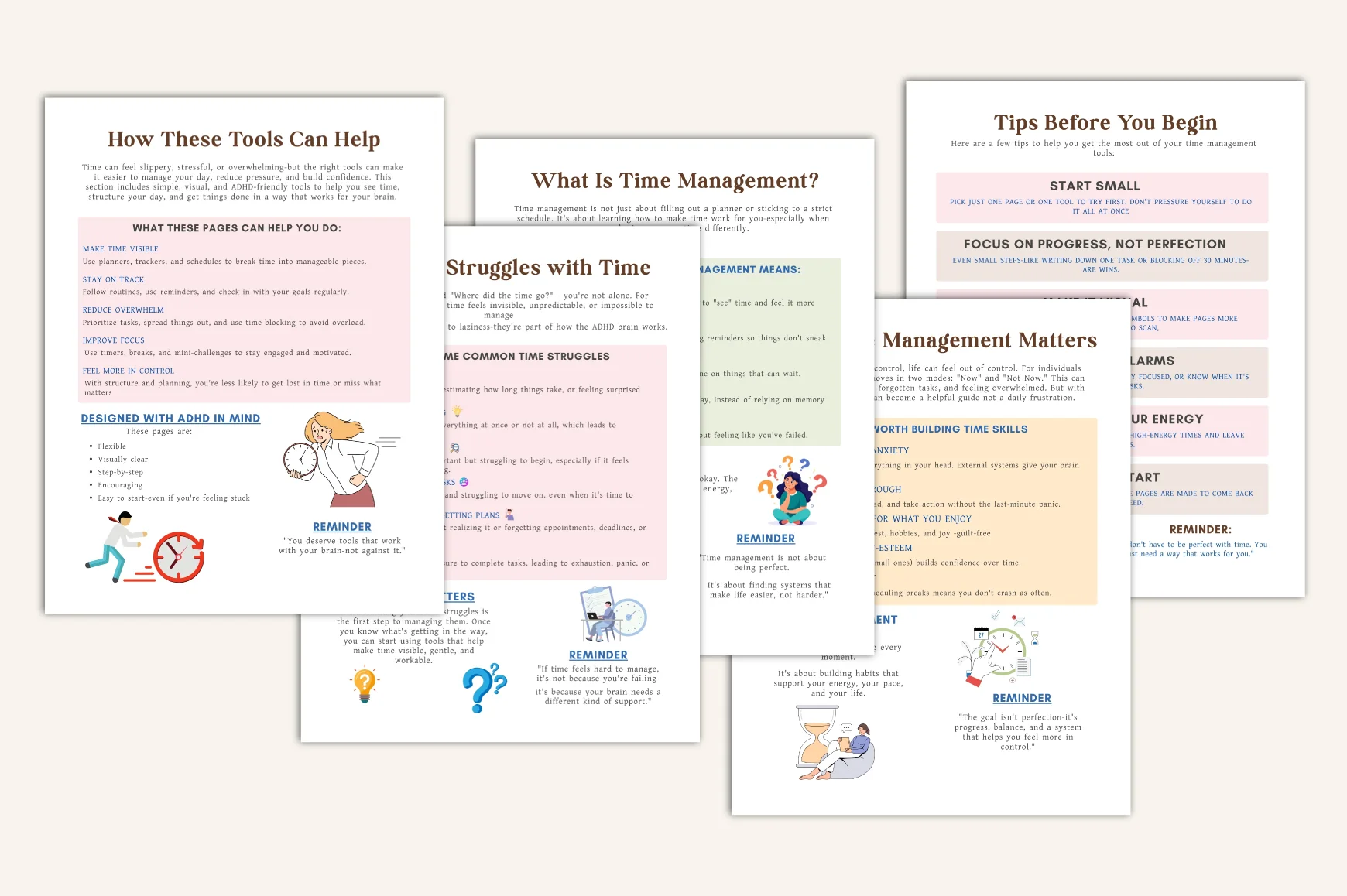 ADHD Time Management Worksheets Book - Image 6