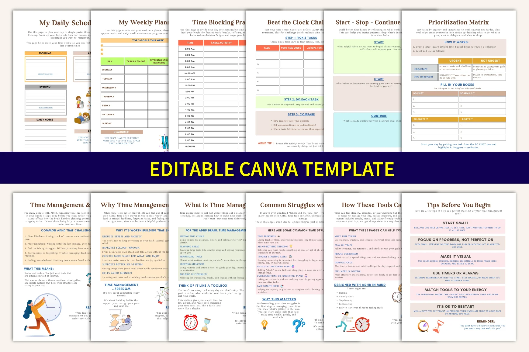 ADHD Time Management Worksheets Book - Image 7