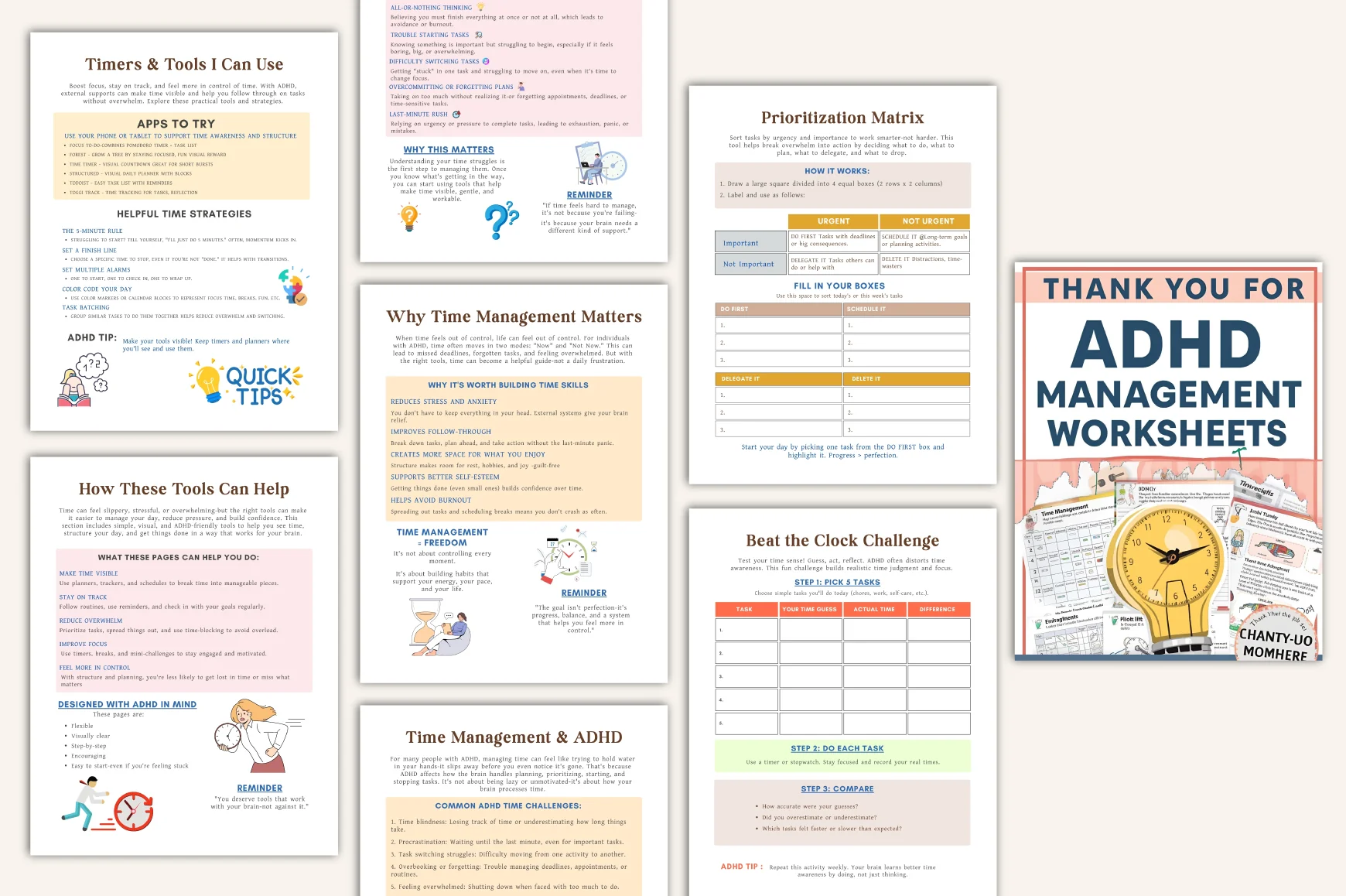 ADHD Time Management Worksheets Book - Image 9
