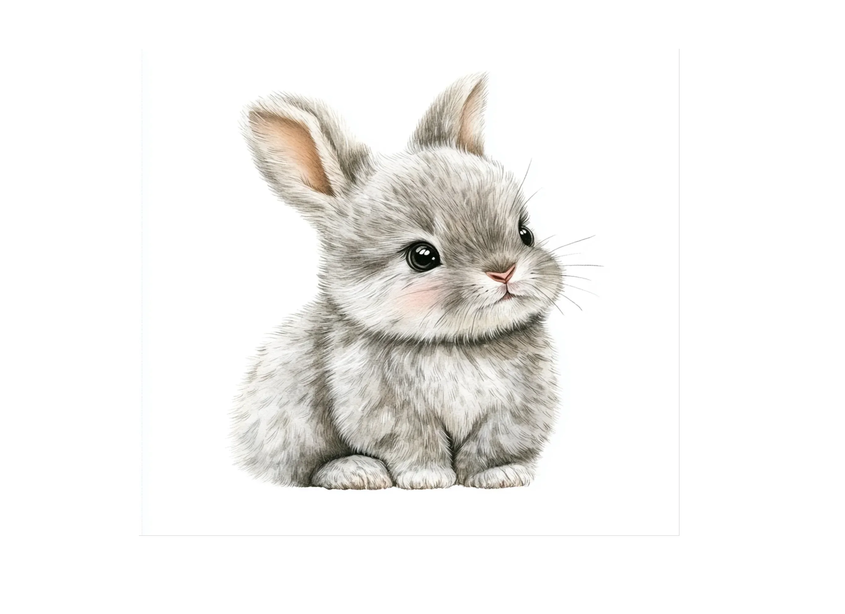 Adorable Baby Bunny Clipart Bundle - Image 2