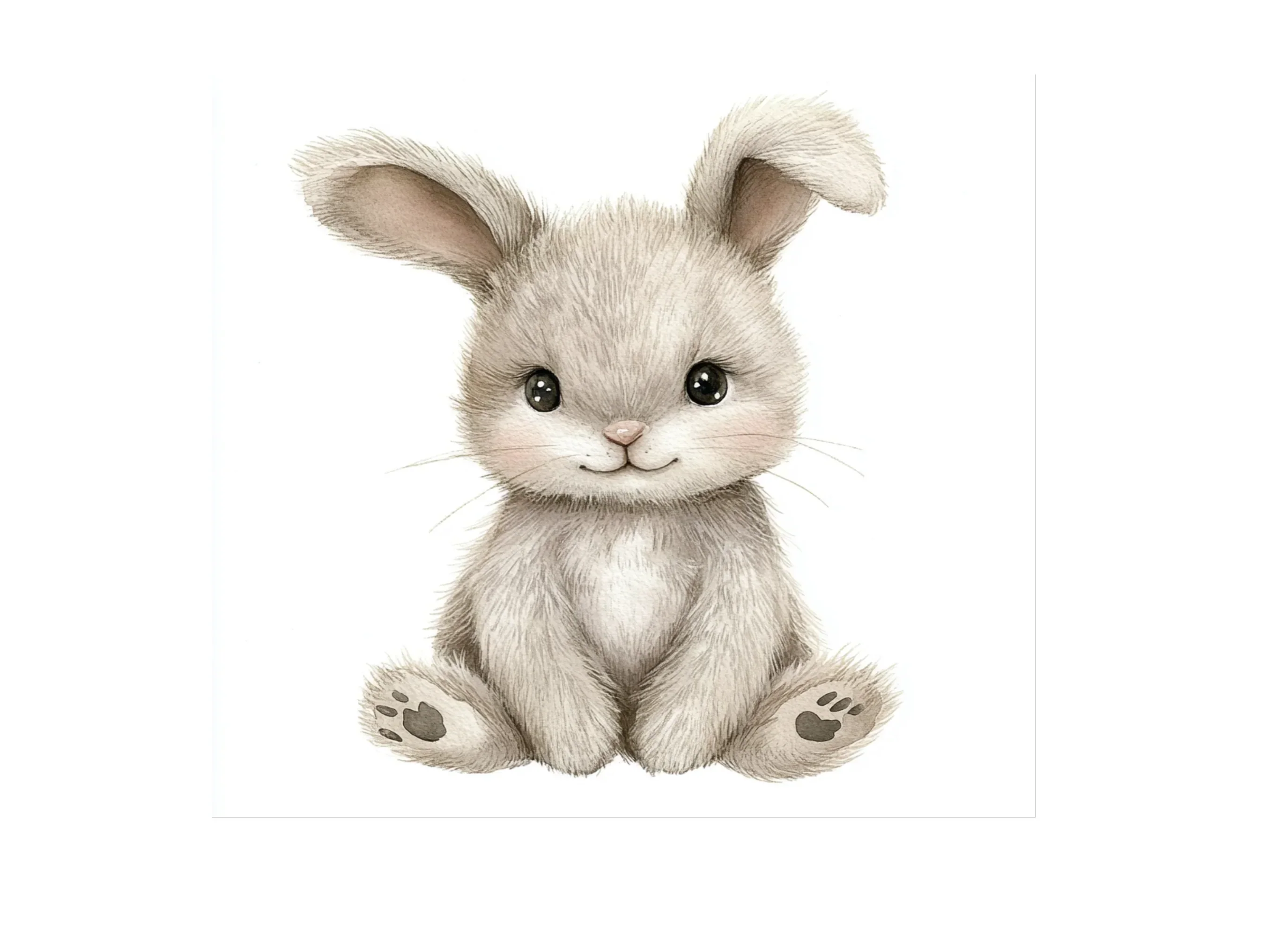 Adorable Baby Bunny Clipart Bundle - Image 3