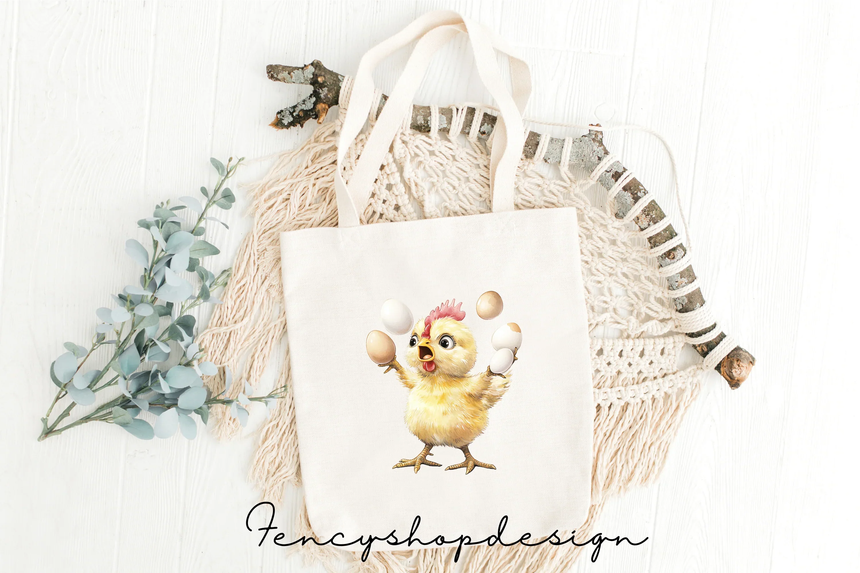 Adorable Baby Chicks and Easter Eggs Clipart Bundle - Image 3