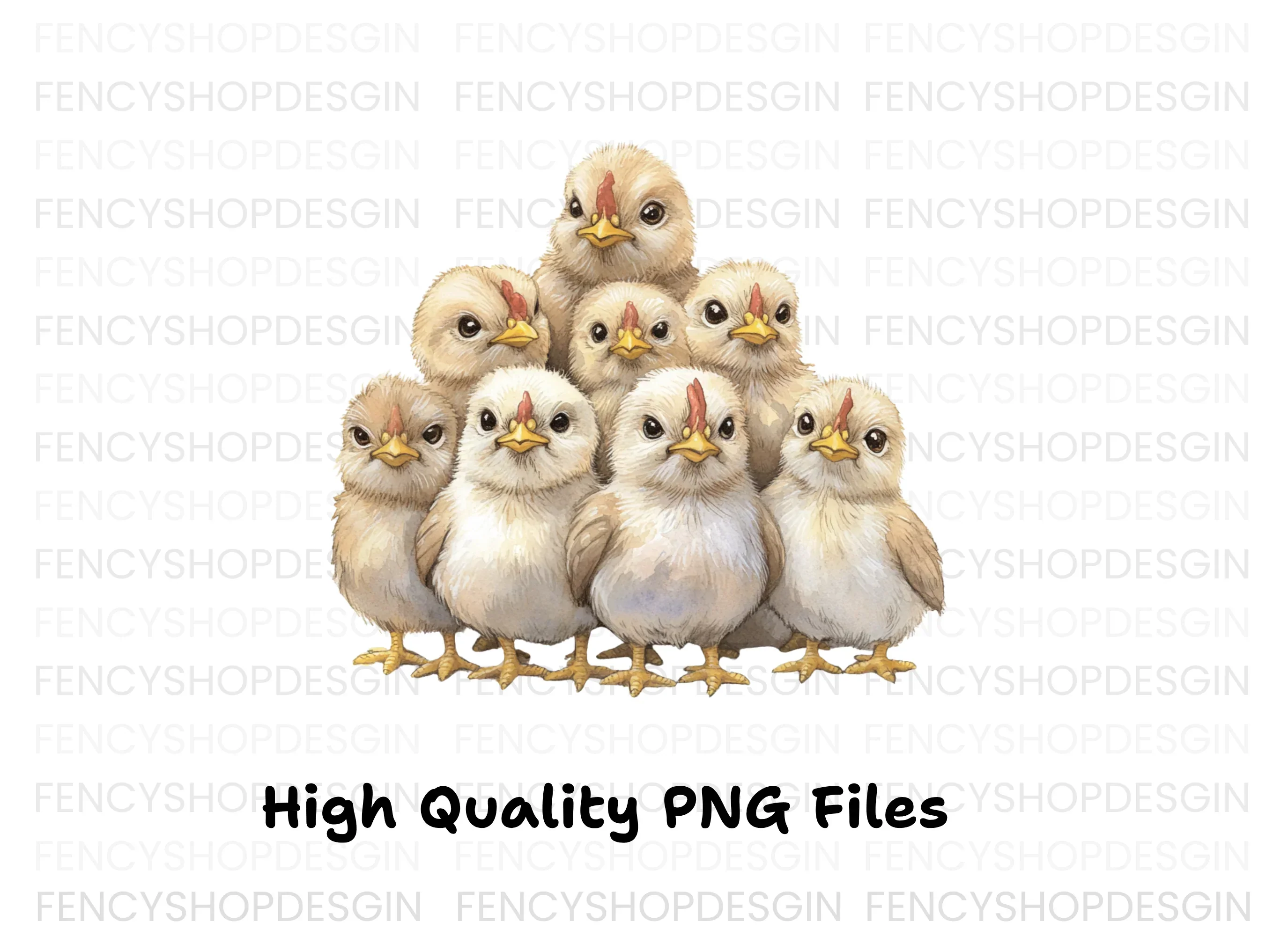 Adorable Baby Chicks Clipart Bundle - Image 3