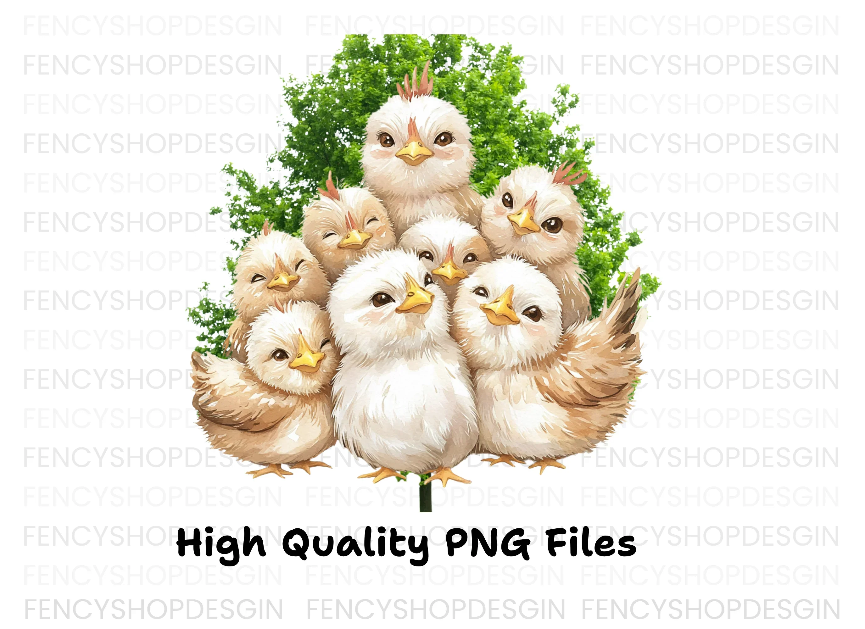 Adorable Baby Chicks Clipart Bundle - Image 2