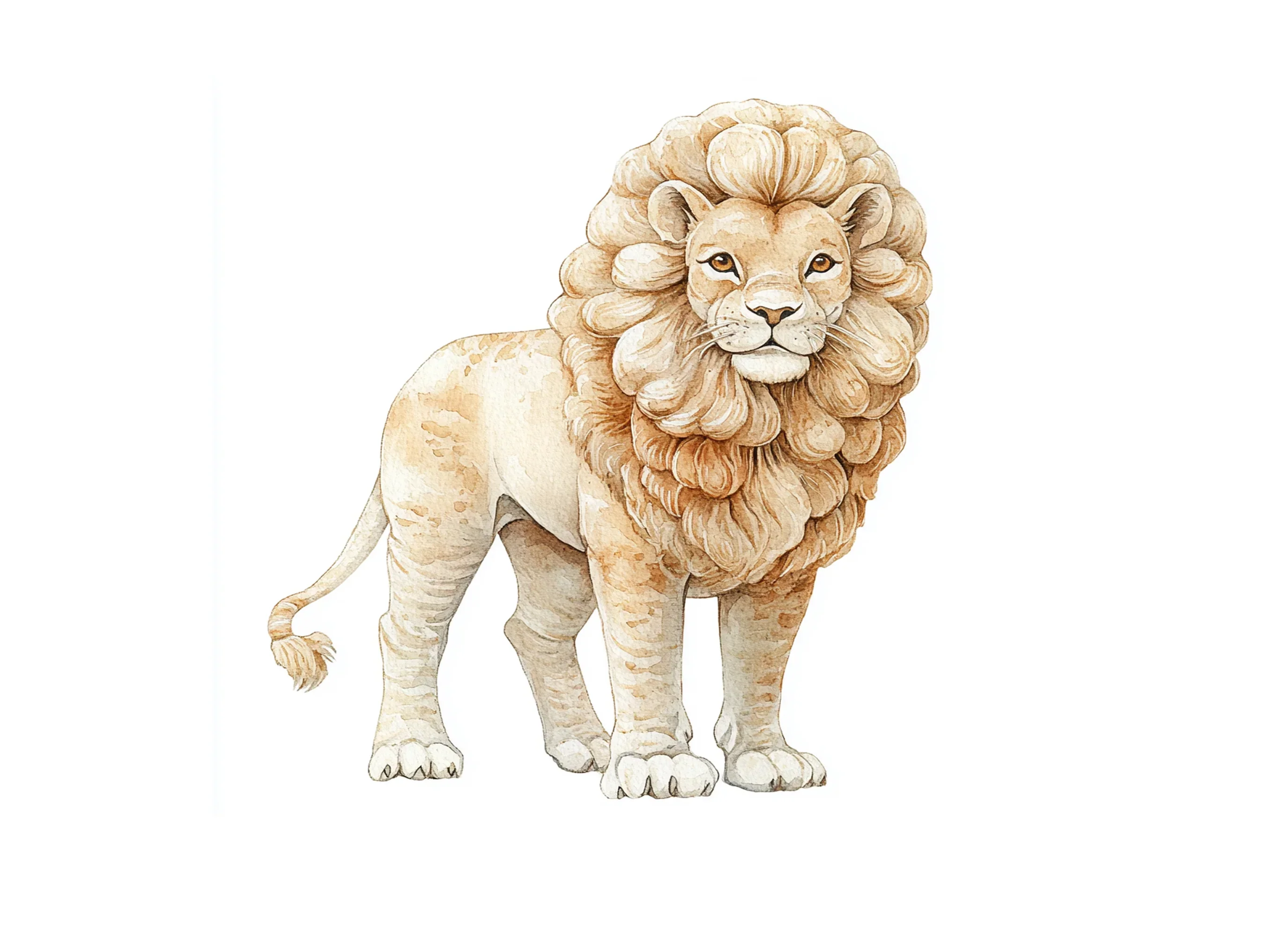 Adorable Baby Lion Clipart Bundle - Image 3