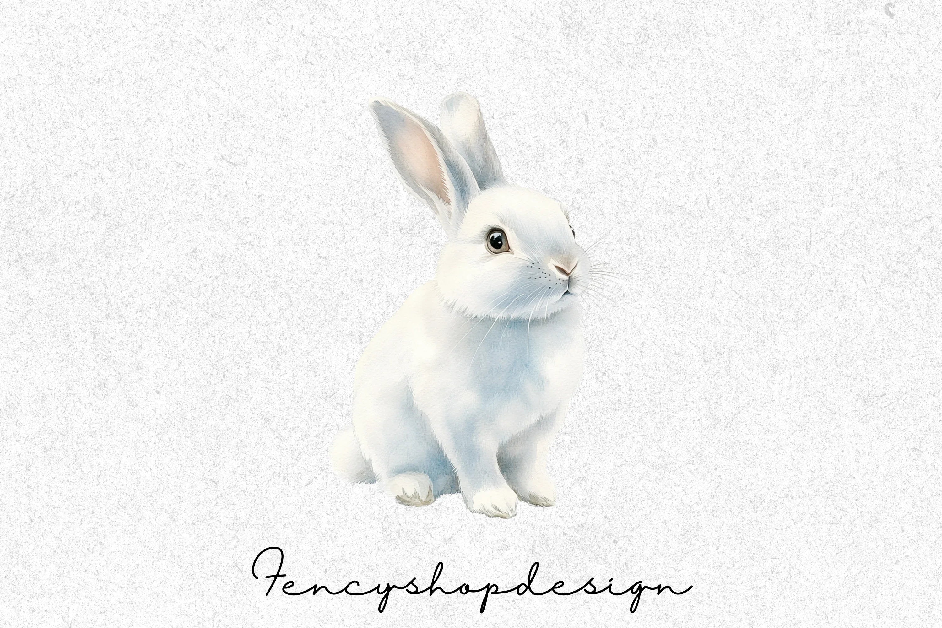 Adorable Bunny Clipart Bundle - Image 3