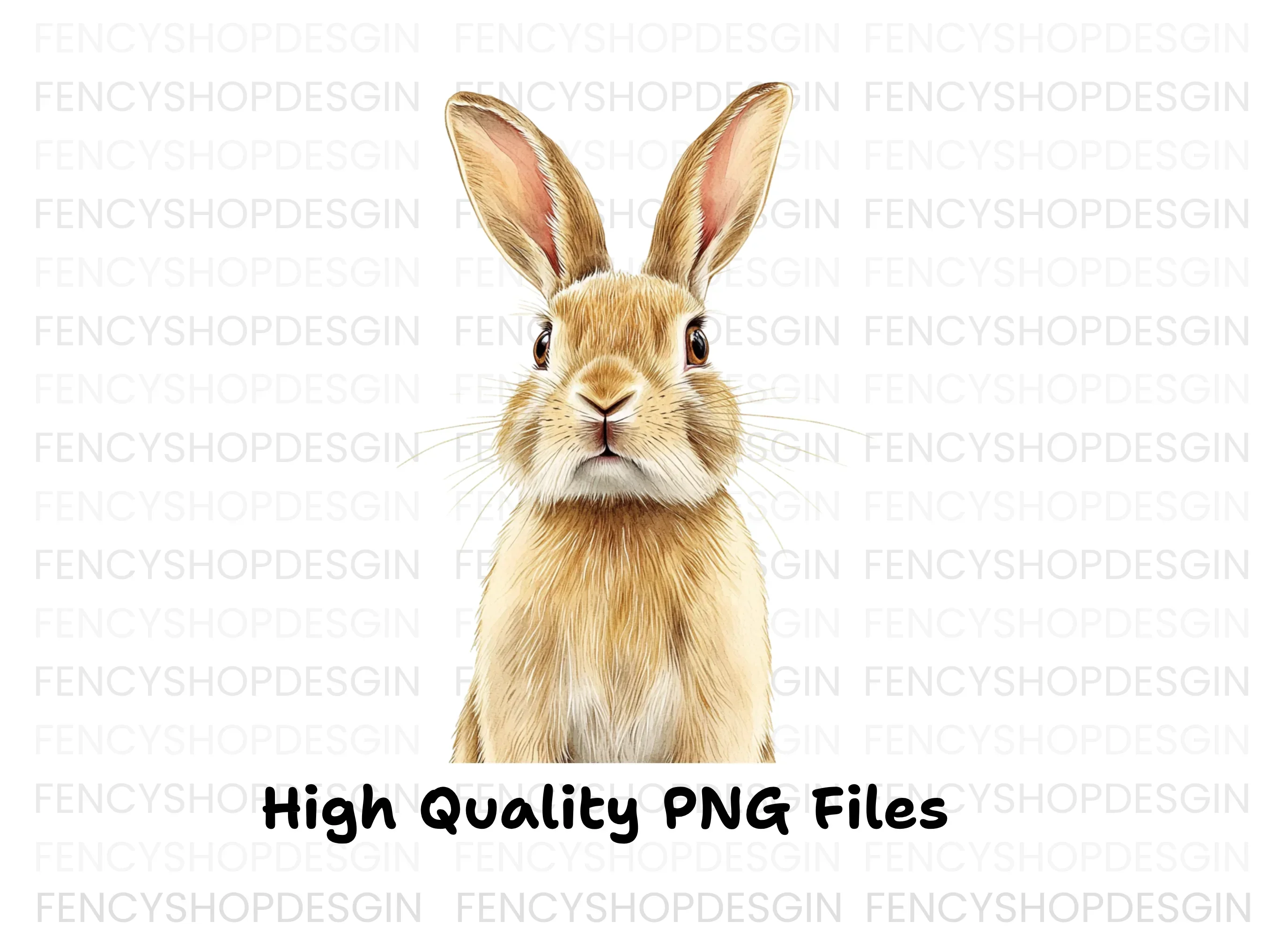 Adorable Bunny Rabbit Clipart Bundle - Image 2