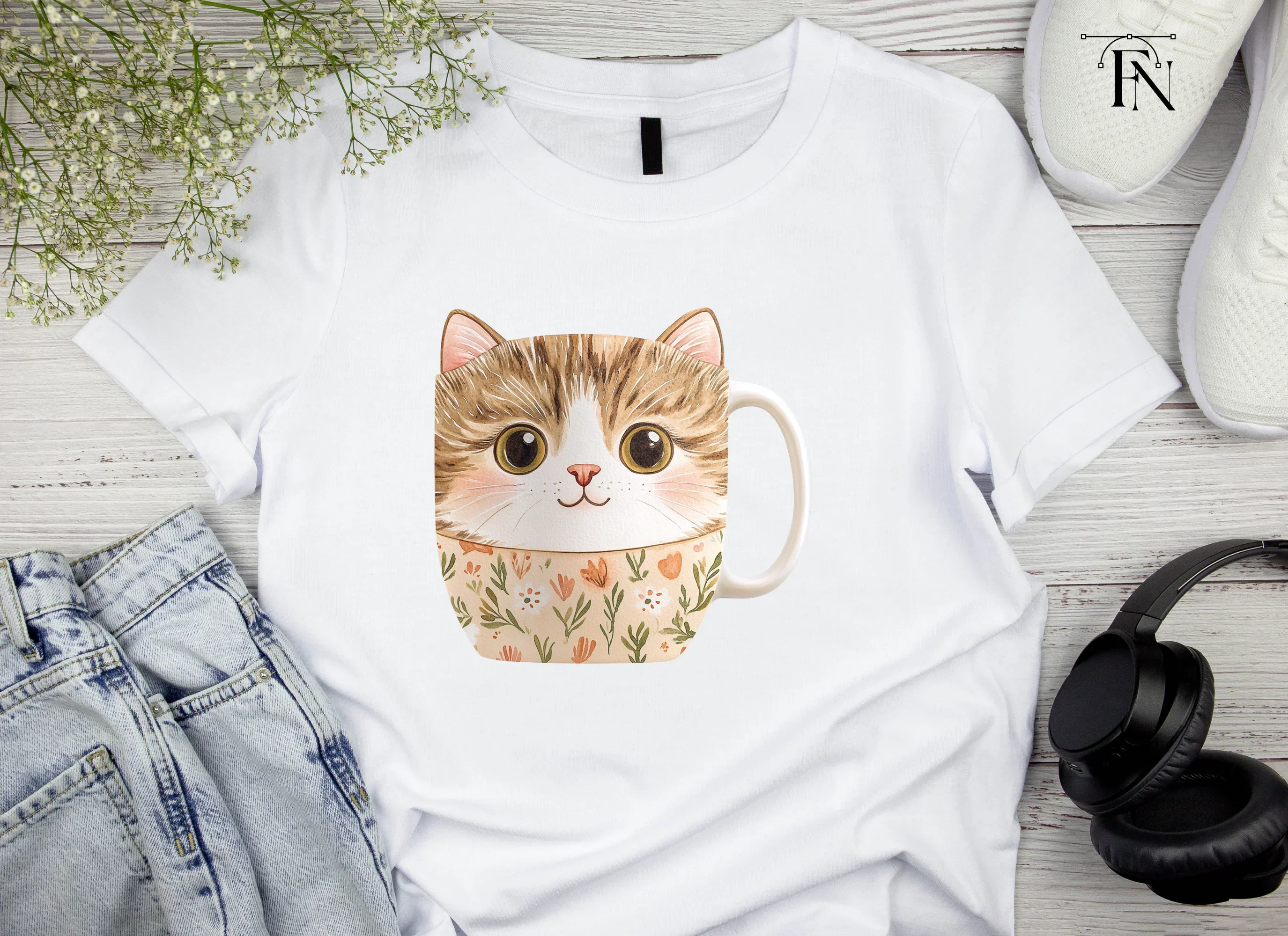 Adorable Cat Clipart Bundle - Image 4