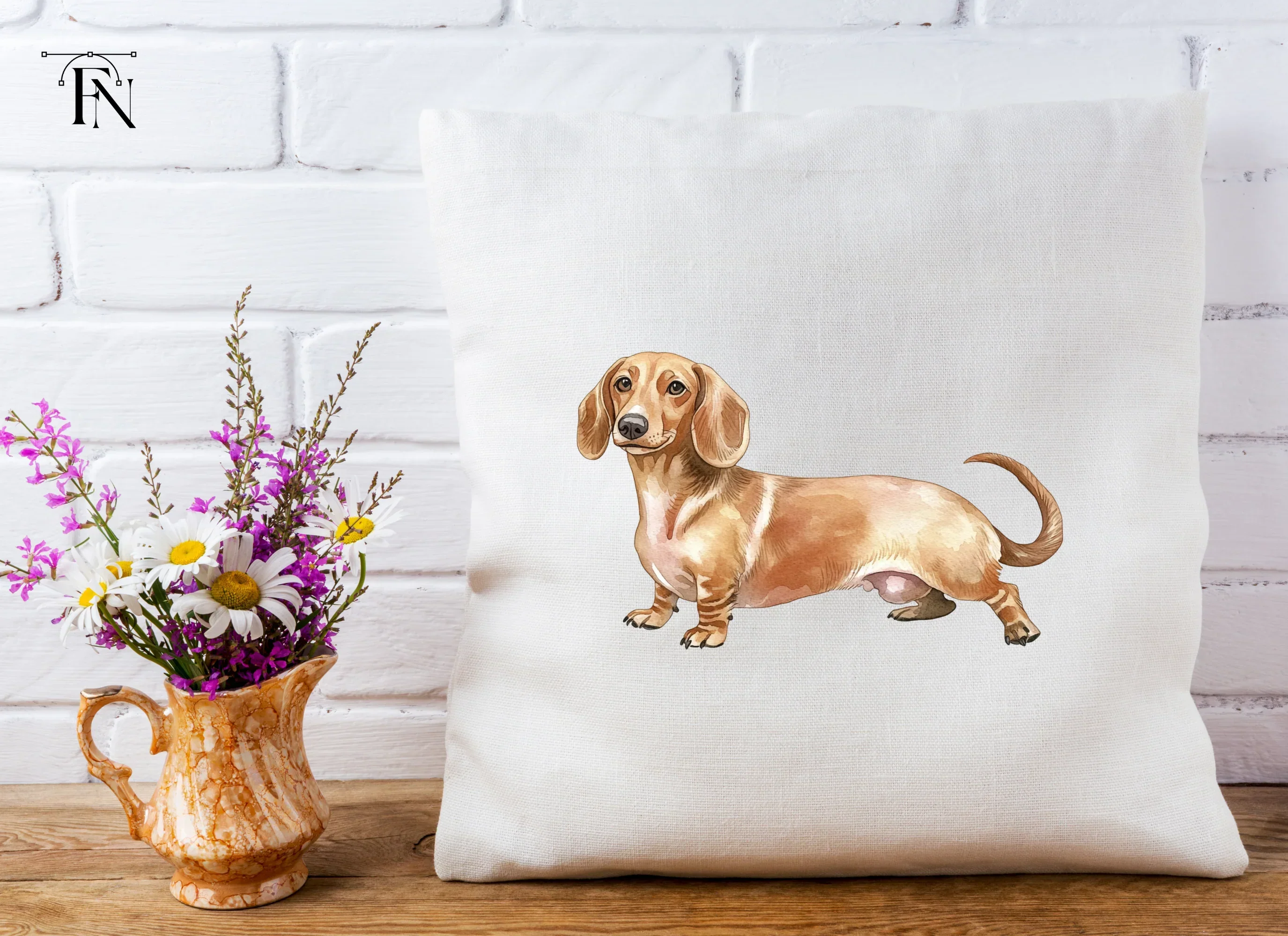 Adorable Dachshund Clipart Bundle - Image 5