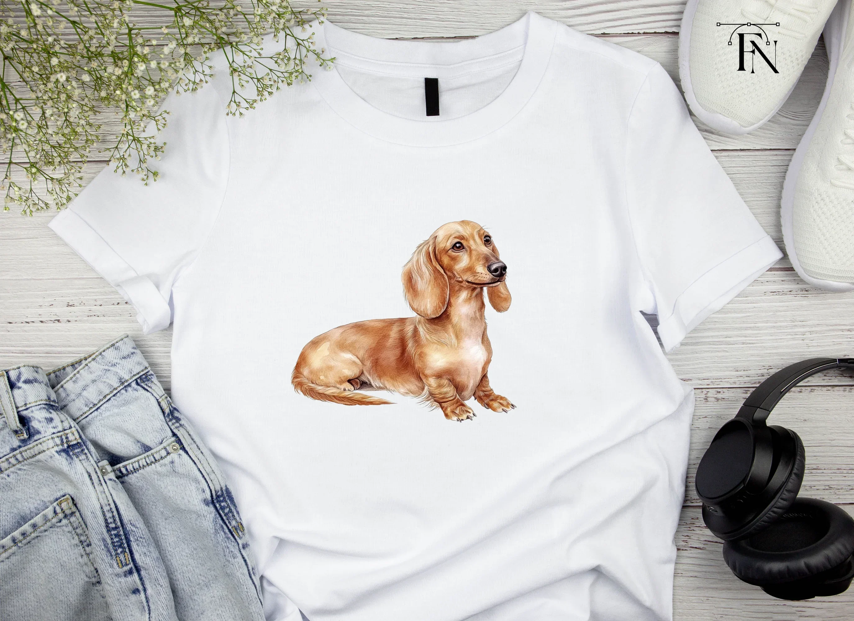 Adorable Dachshund Clipart Bundle - Image 6