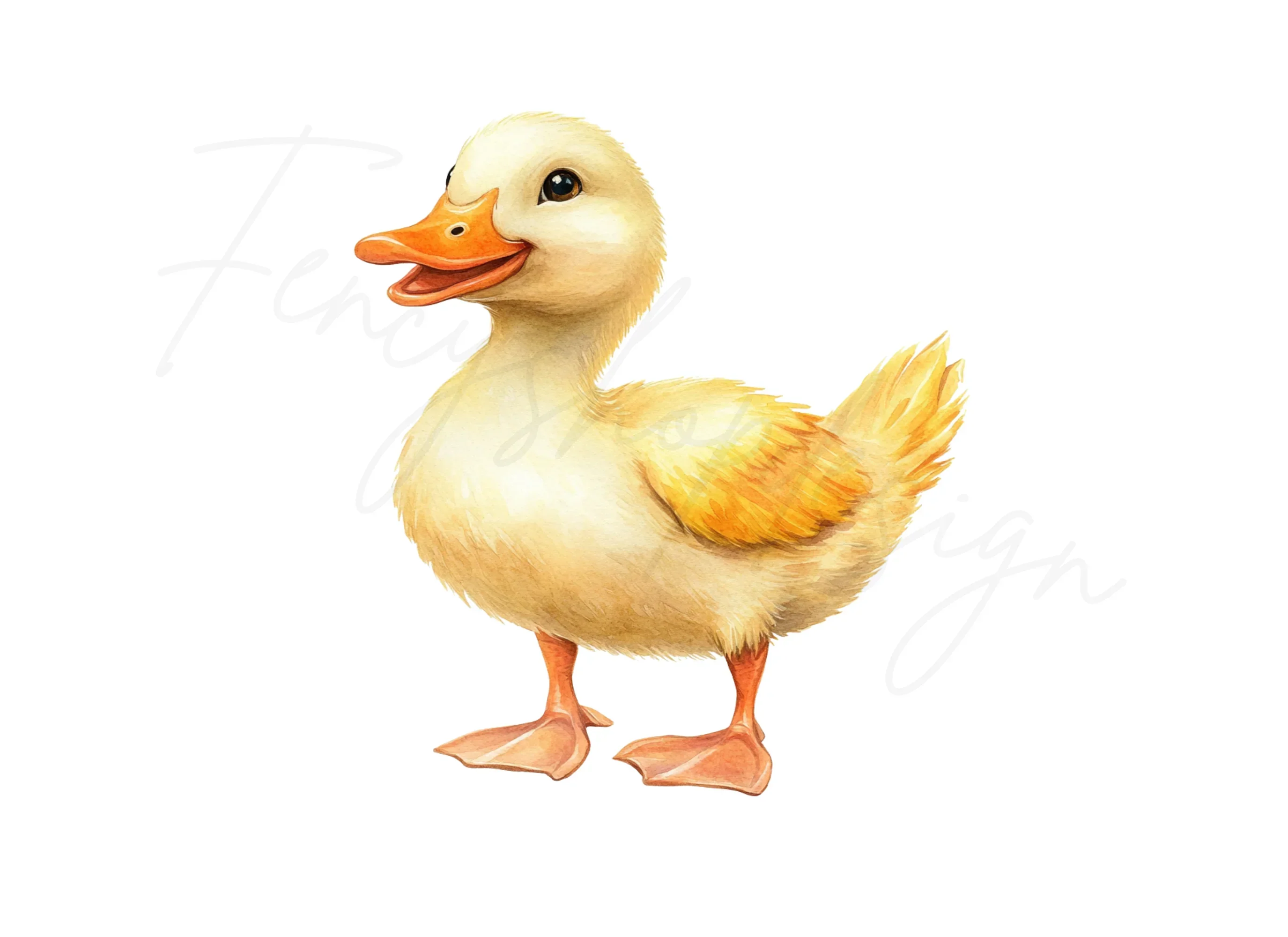 Adorable Duckling Illustration Clipart Bundle - Image 2